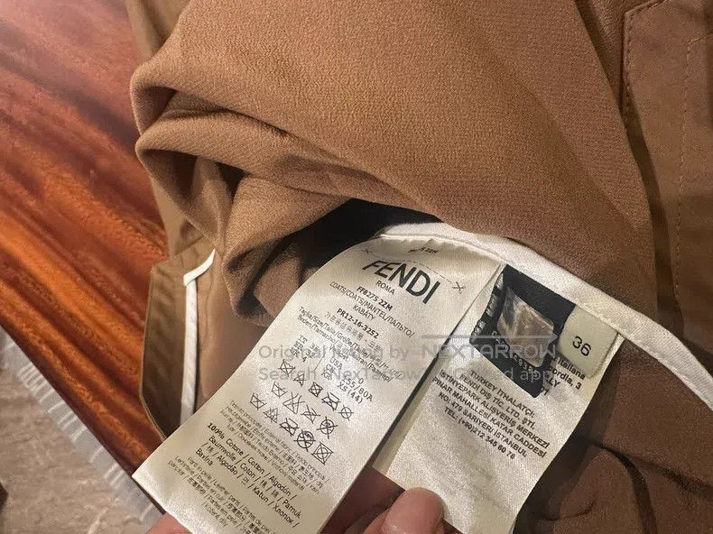 Fendi Fendi Trench Coat Size XXS / US 00 / IT 34 - 9 Thumbnail
