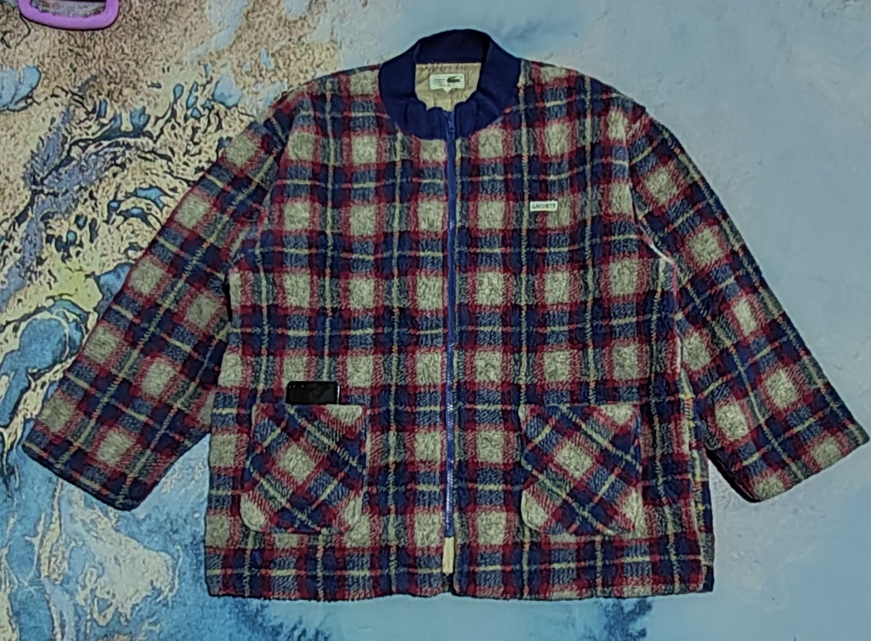 Lacoste Vintage chemise Lacoste Flannel jacket Size US L / EU 52-54 / 3 - 1 Thumbnail