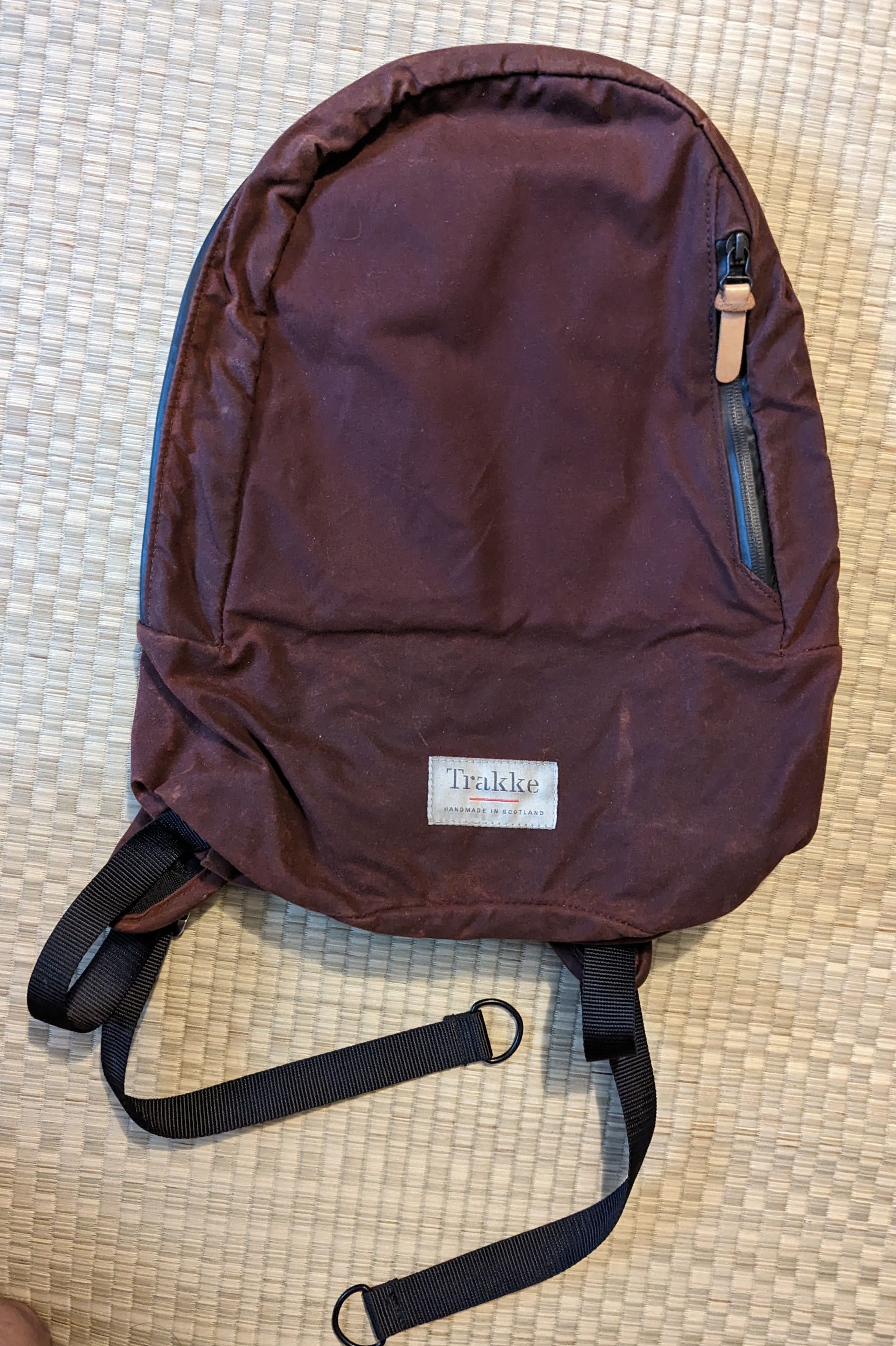 Vintage RARE Trakke Fingal Backpack Waxed Canvas Made in Scotland Grailed