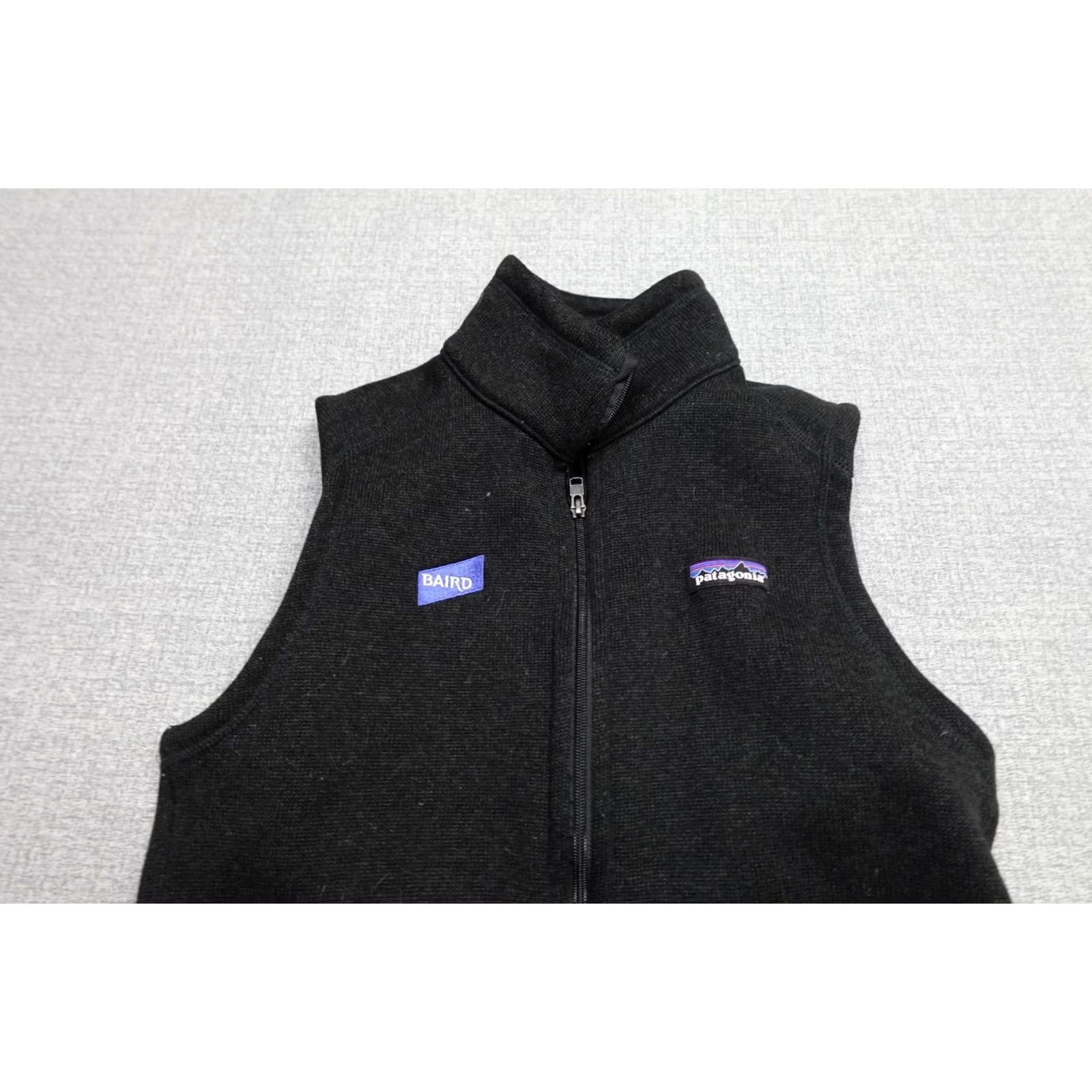Patagonia Patagonia Vest Womens Small Black Fleece Mock Neck Sleeveless Lightweight Ski Casual Size S / US 4 / IT 40 - 2 Thumbnail