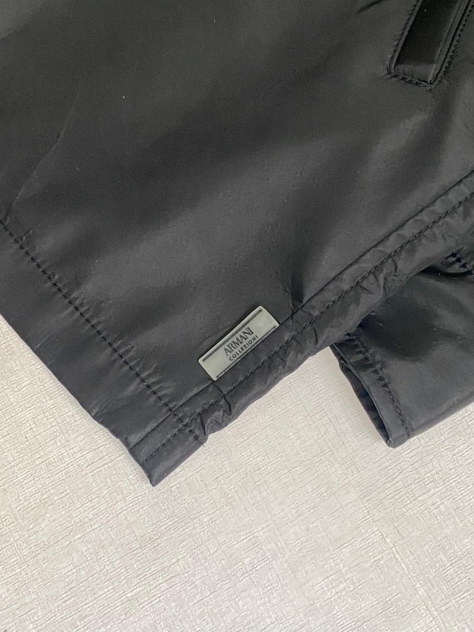 Armani Armani Collezioni Water Hooded Windbreaker Size US L / EU 52-54 / 3 - 6 Thumbnail