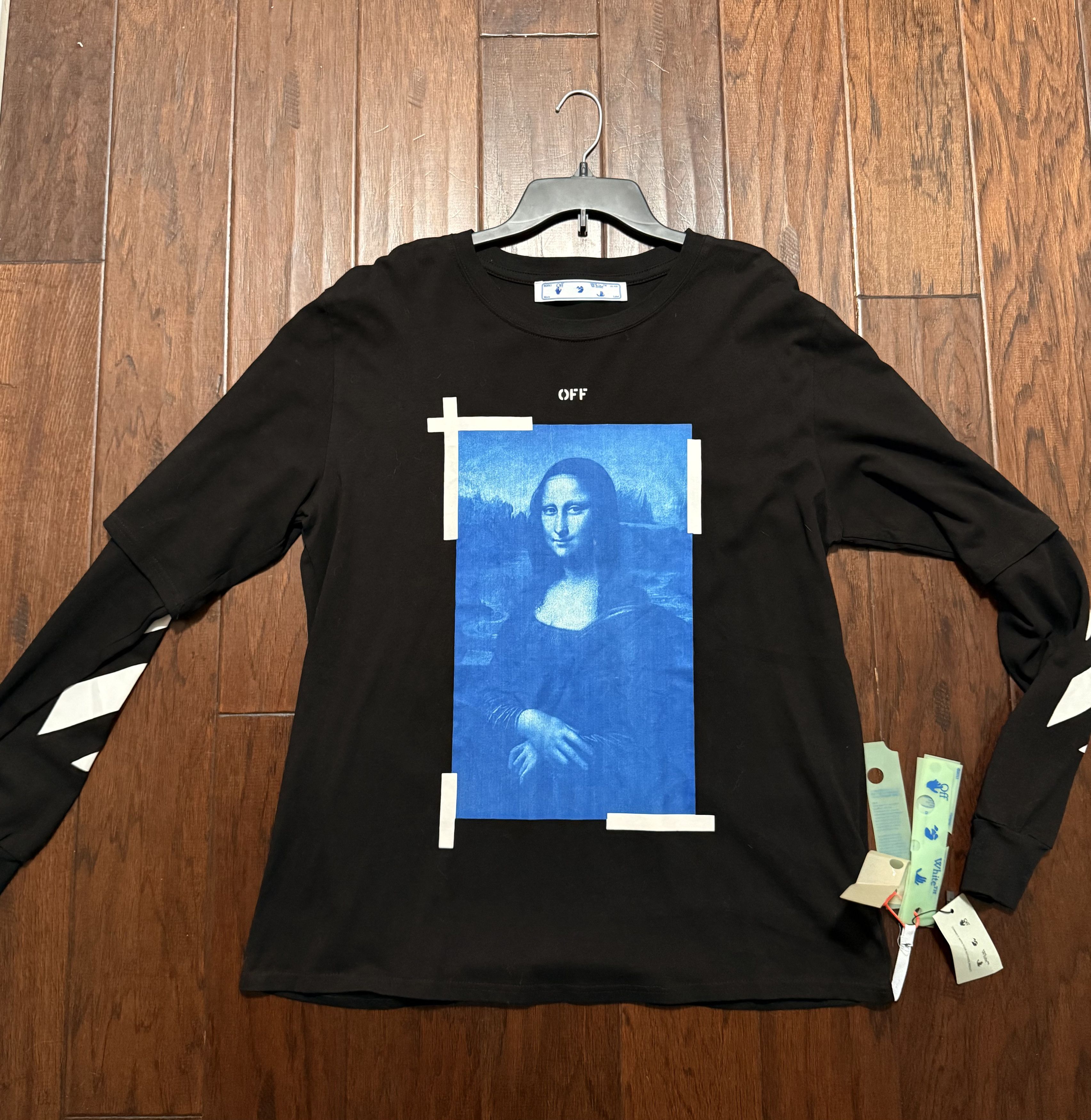 Off-White OFF WHITE Mona Lisa Arrow Long Sleeve Size US L / EU 52-54 / 3 - 1 Thumbnail