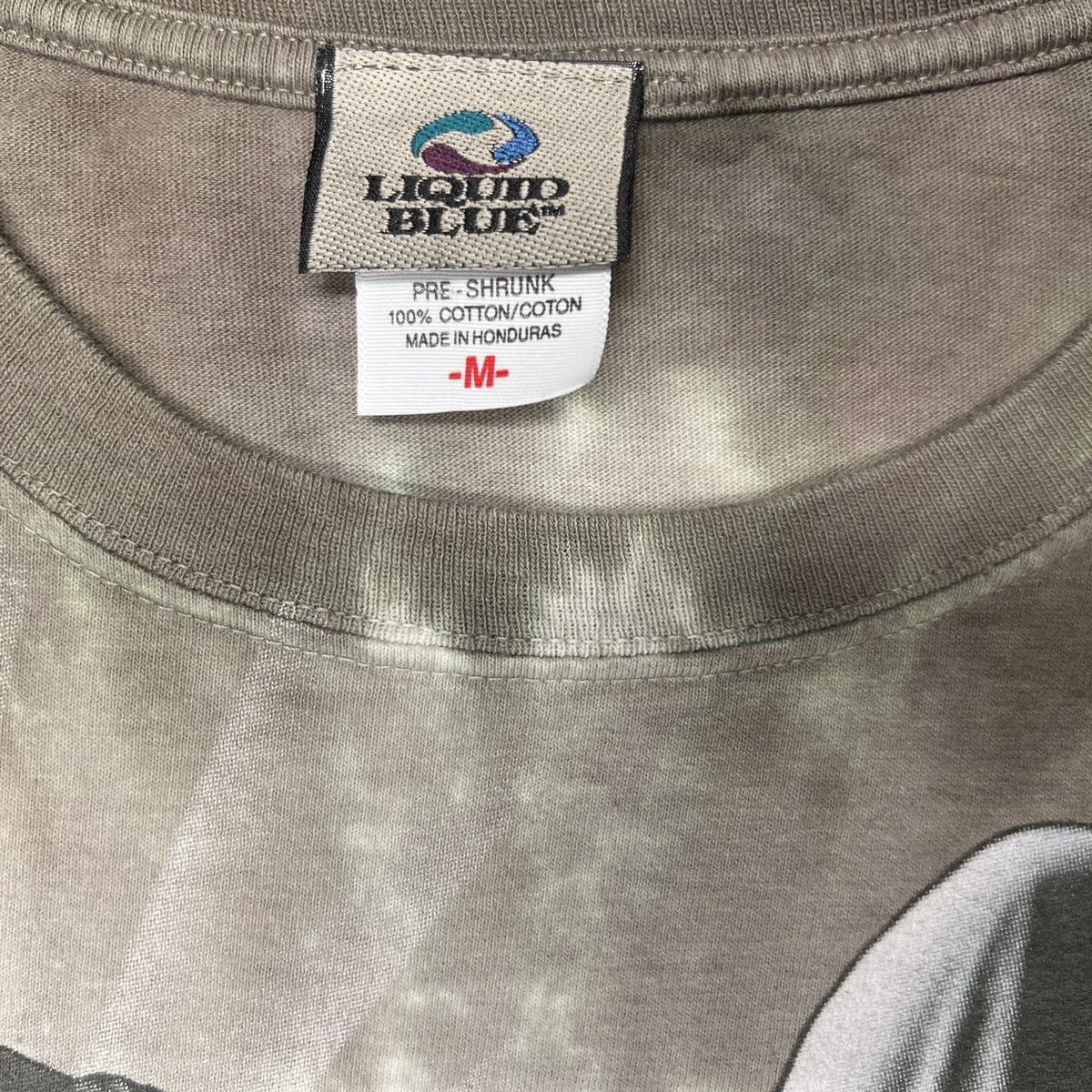 Liquid Blue LED ZEPPELIN IV Liquid Blue Tie Dye T-Shirt - Y2K Vintage Size US M / EU 48-50 / 2 - 5 Thumbnail