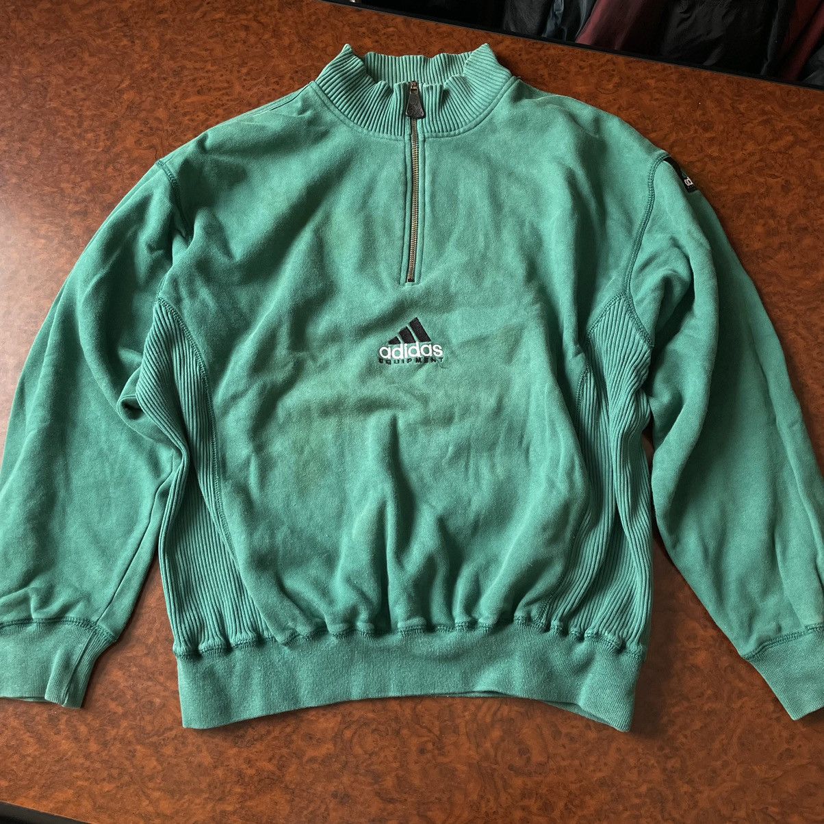 Adidas × Equipment × Vintage 🔥 Adidas Equipment Vintage 90’s Sweatshirt baggy bomber 80s Size US M / EU 48-50 / 2 - 1 Thumbnail