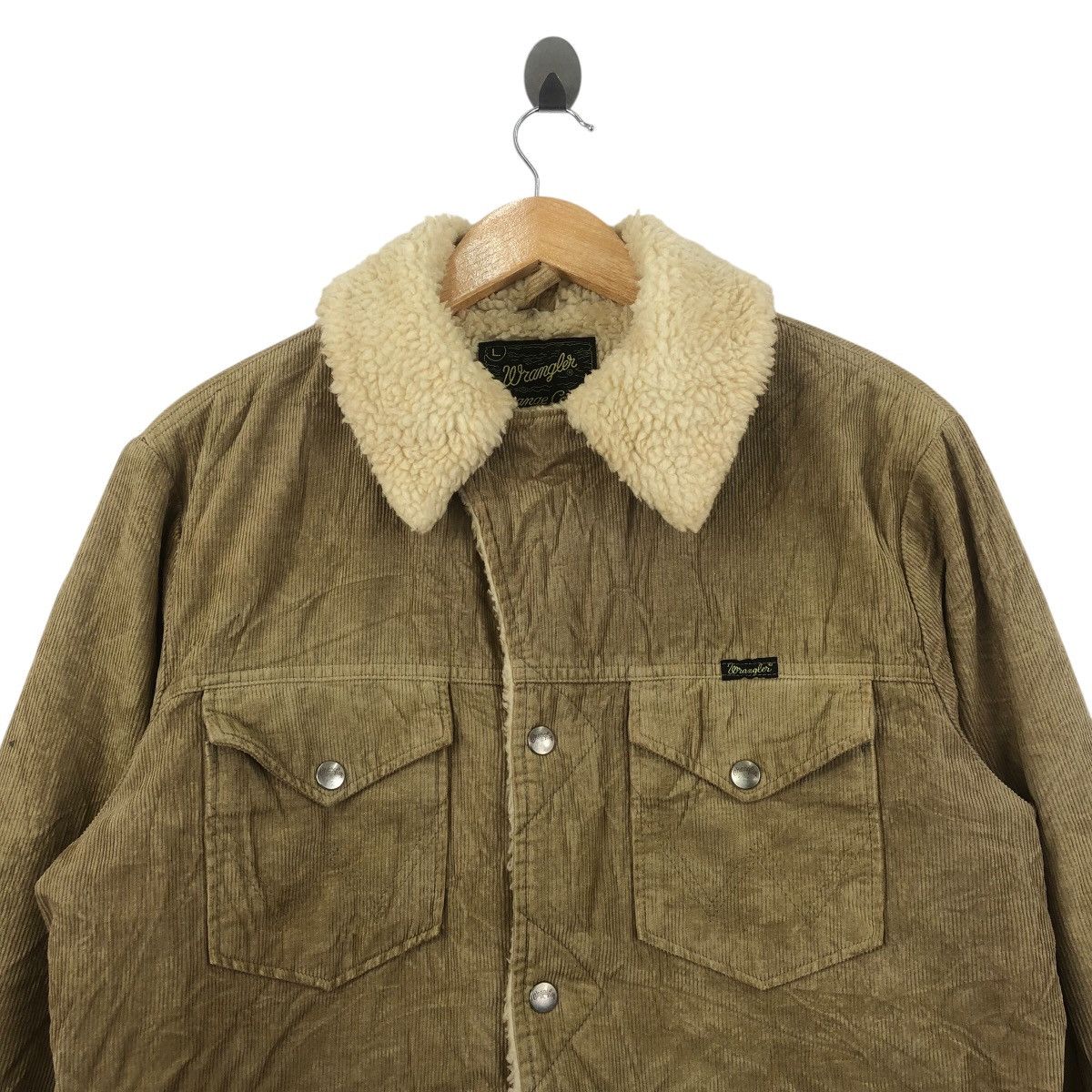 Wrangler Vintage WRANGLER Polyester Acrylic Lining Heavy Coats Size US L / EU 52-54 / 3 - 2 Thumbnail