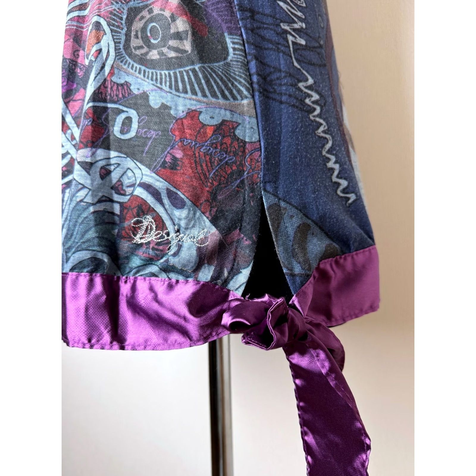 Desigual Desigual Shirt Tunic M Womens Multicoloured Long Sleeve Top Shirt Womens M Desigual Tunic Size M / US 6-8 / IT 42-44 - 3 Thumbnail
