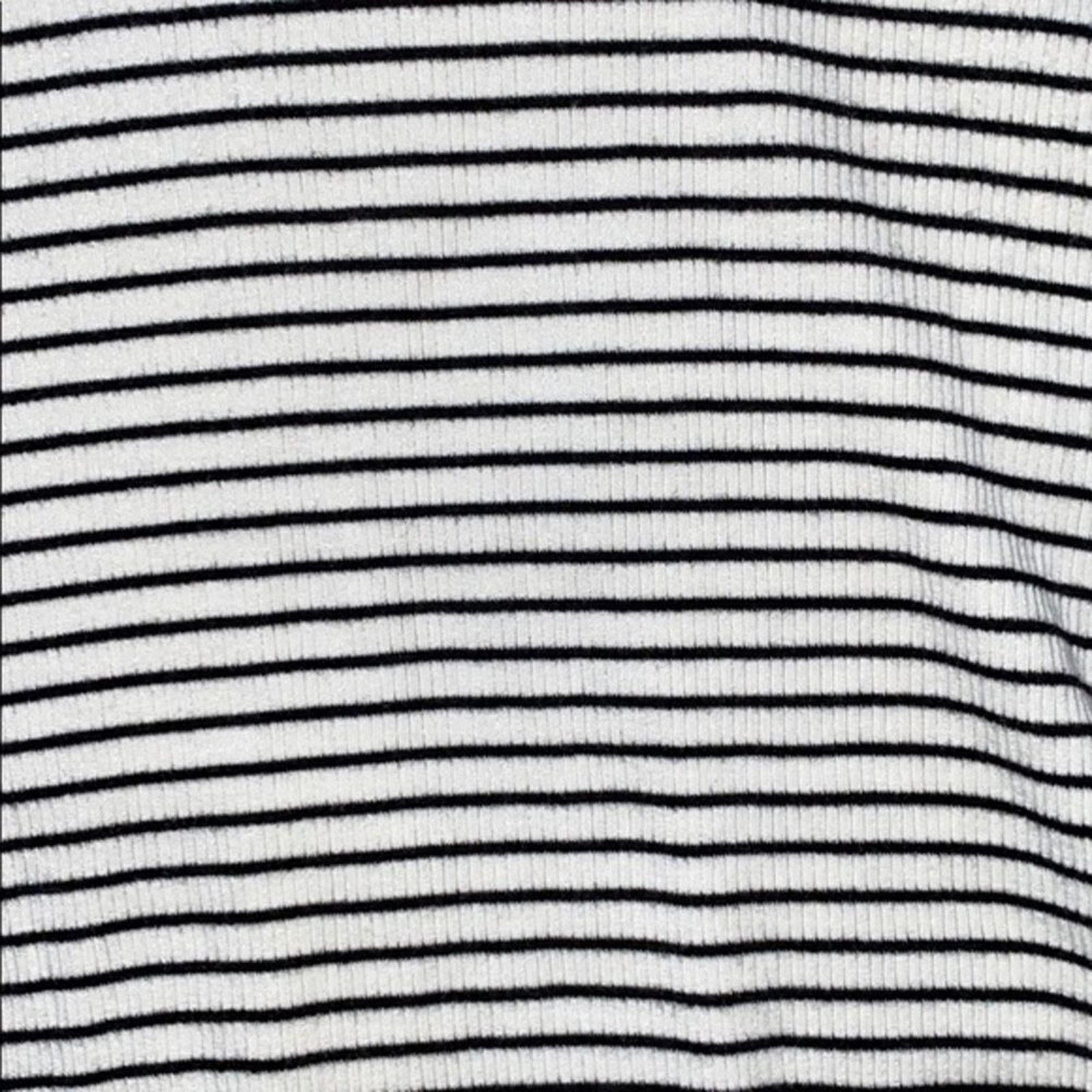 Other Alya White and Black Striped Short Sleeve Swing Dress | Sz S Size S / US 4 / IT 40 - 5 Thumbnail