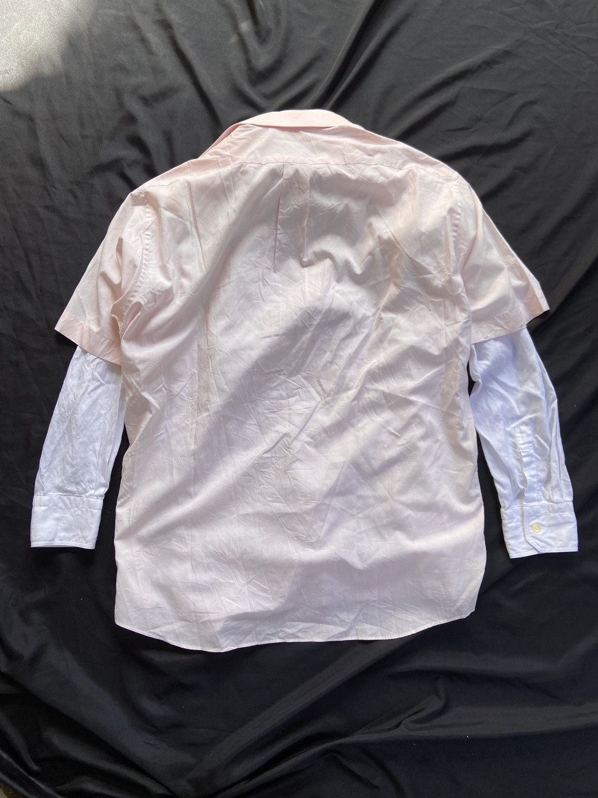 Christian Dior Monsieur × Vintage VINTAGE CHRISTIAN DIOR 2 IN 1 CASUAL BUTTON SHIRT Size US XL / EU 56 / 4 - 2 Thumbnail