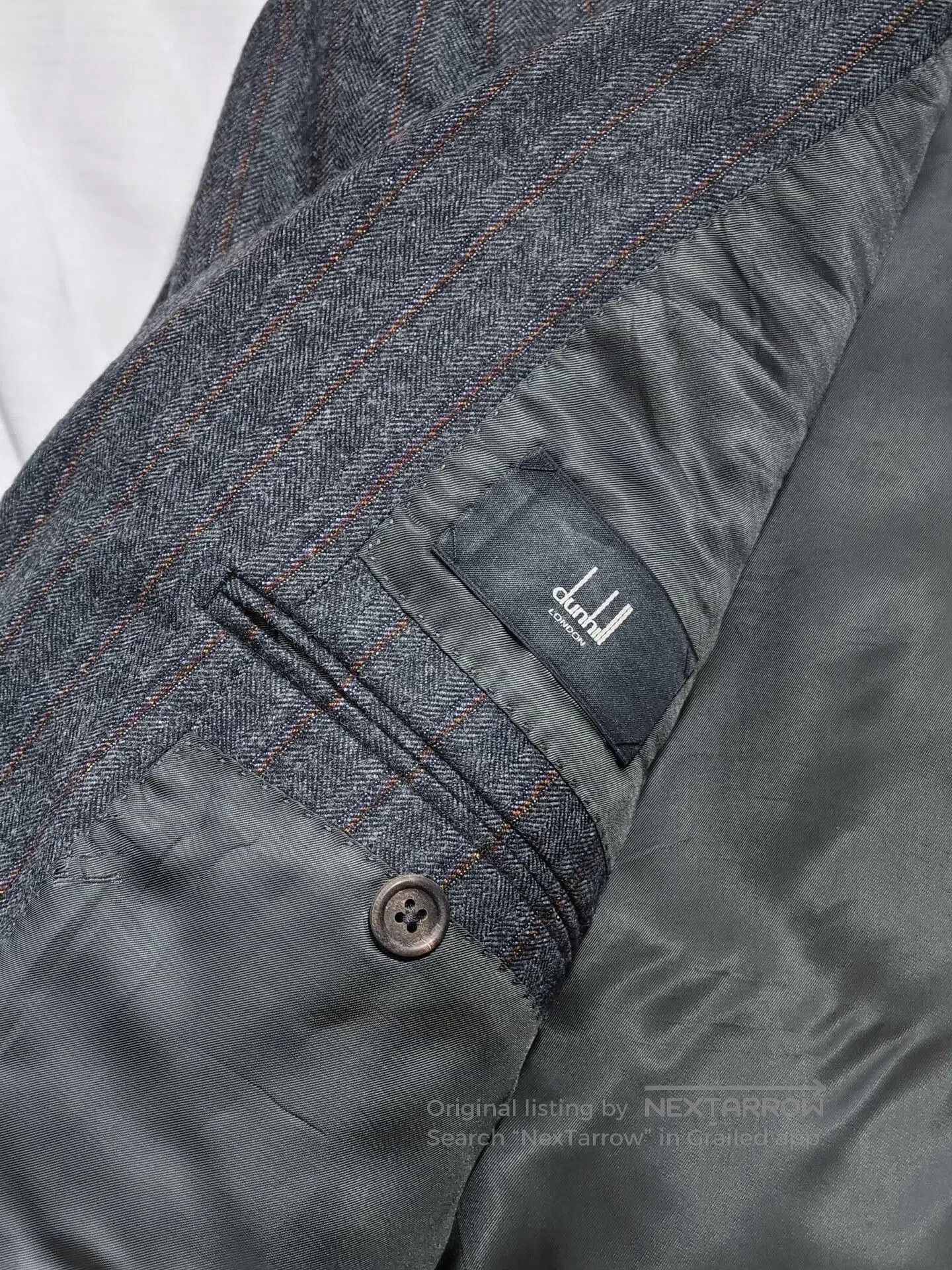 Alfred Dunhill Dunhill Italian Wool Blazer with Stripes. Size US M / EU 48-50 / 2 - 8 Thumbnail