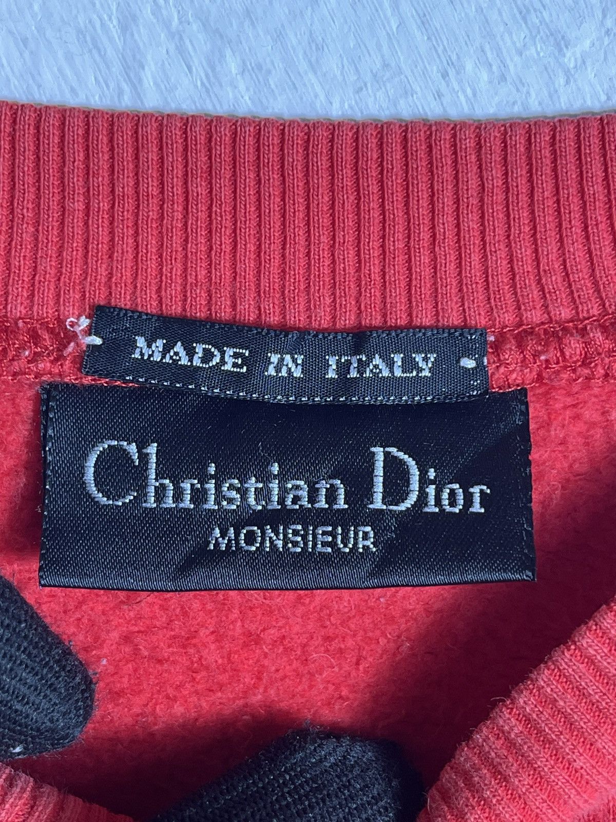 Christian Dior Monsieur Vintage Christian Dior CD sweatshirt jumper crewneck Size US L / EU 52-54 / 3 - 5 Thumbnail