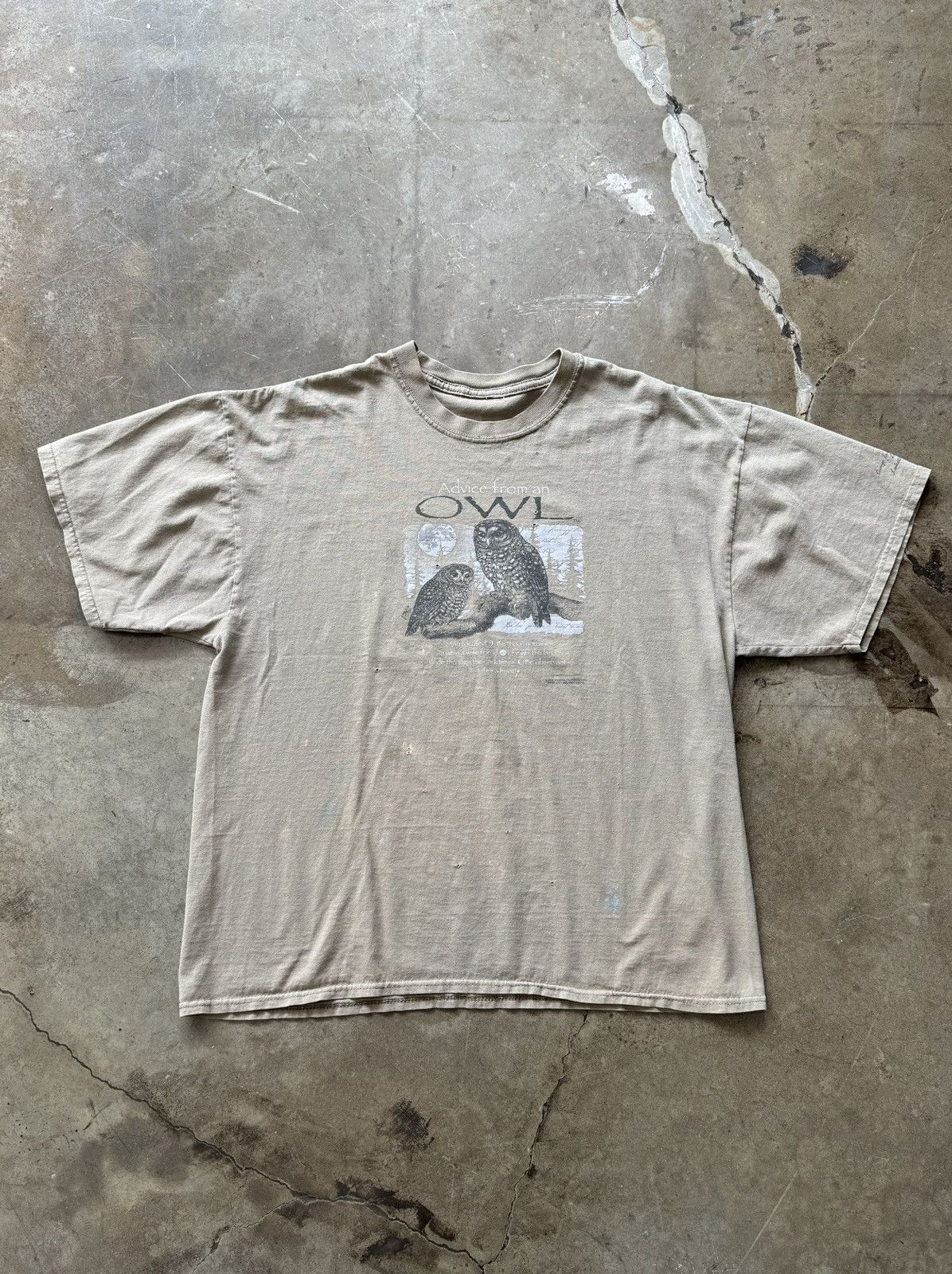 Vintage Vintage 2006 Nature Owl Nature Tee Large Size US L / EU 52-54 / 3 - 2 Thumbnail