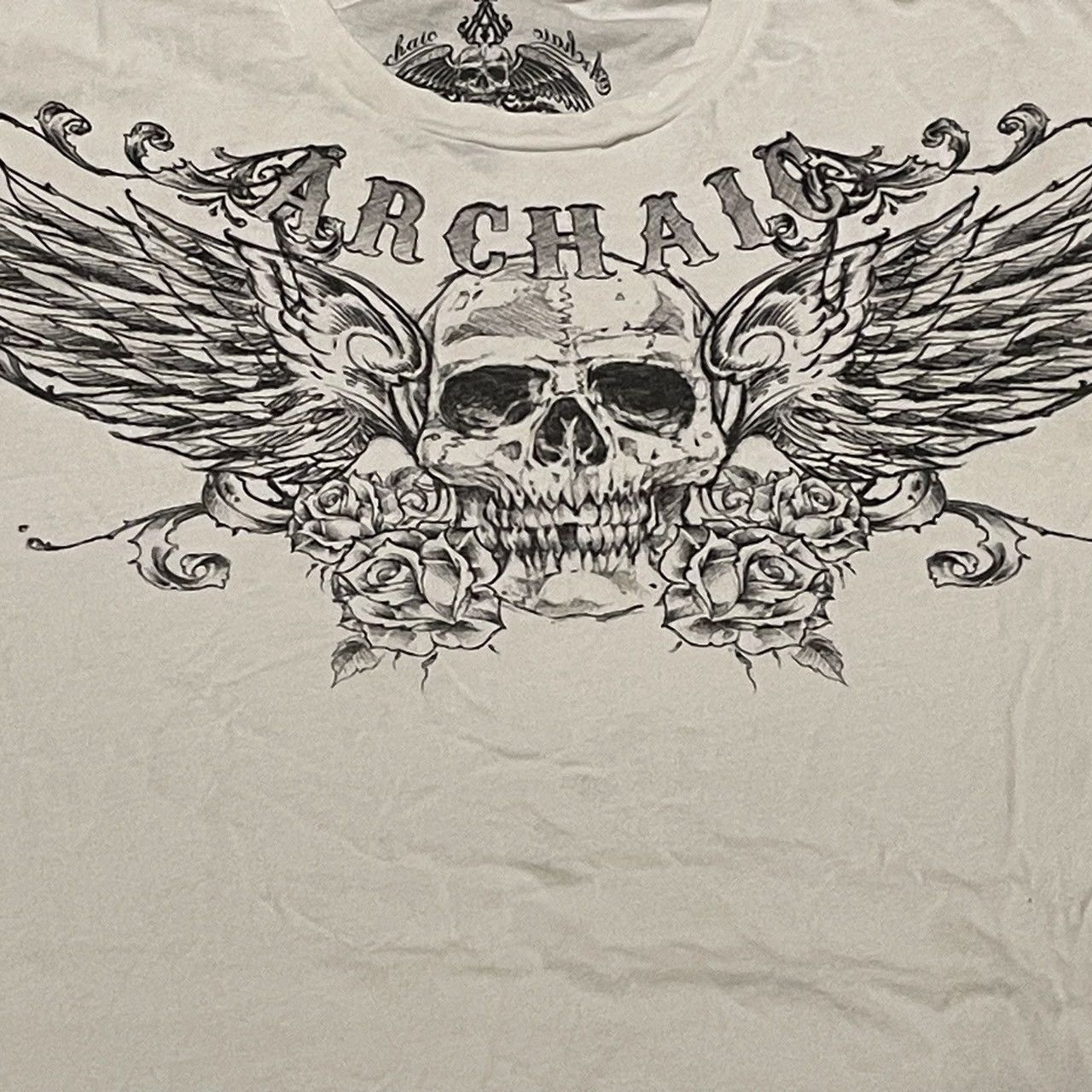 Affliction × Ed Hardy × Tapout Rare Wings Cross Tee Y2K Affliction Style Size US L / EU 52-54 / 3 - 2 Thumbnail