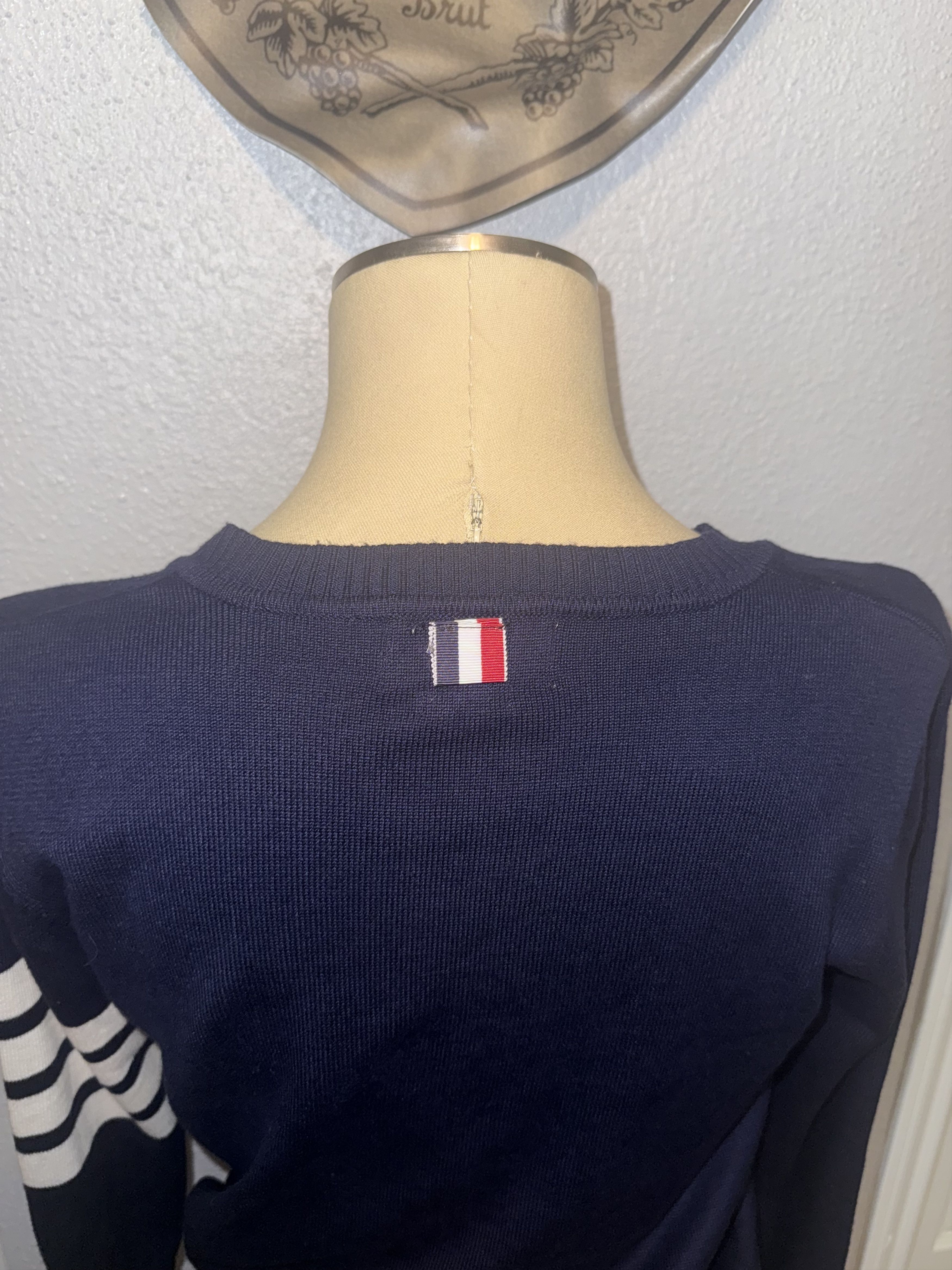 Thom Browne Striped Merino Sweater Size US XS / EU 42 / 0 - 3 Thumbnail