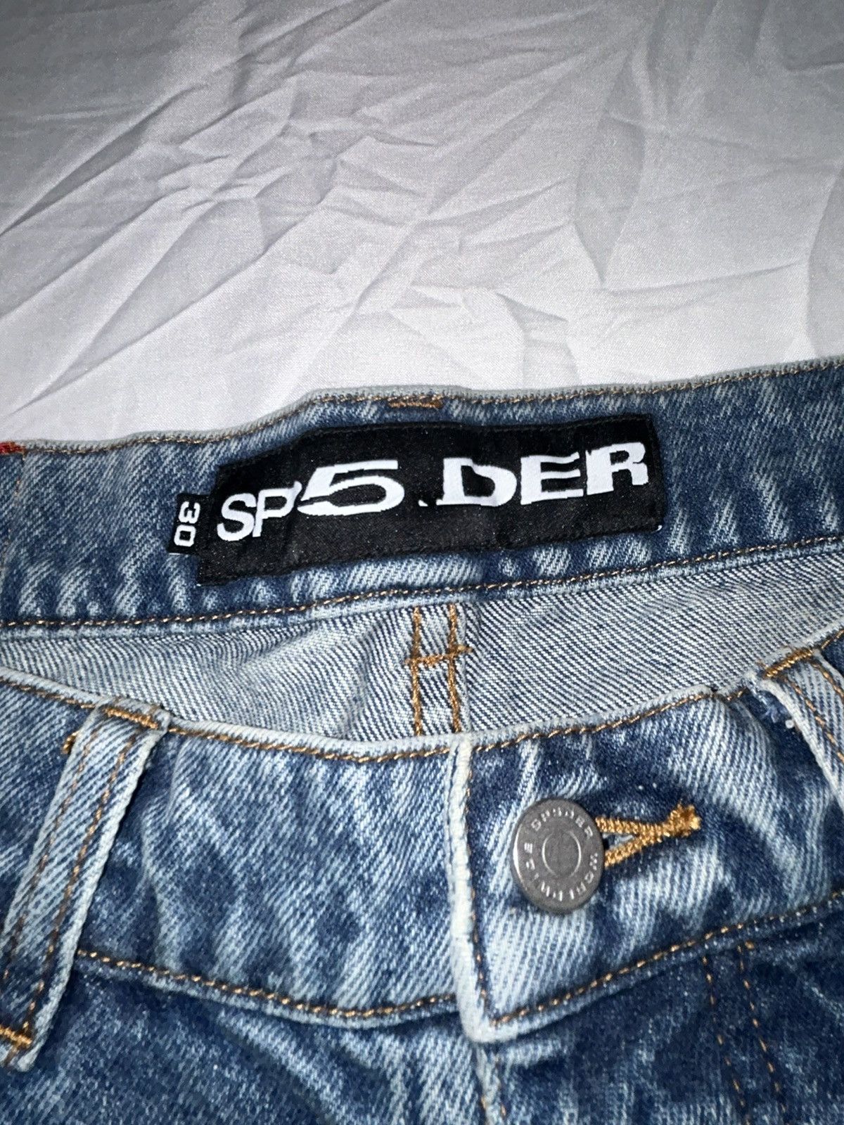 Sp5der Sp5der denim shorts/jorts Size US 30 / EU 46 - 6 Thumbnail