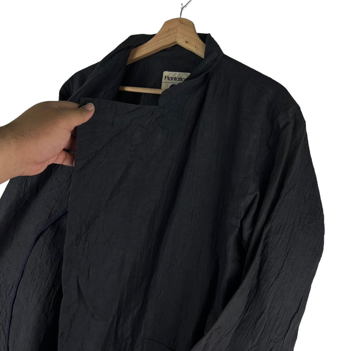 Issey Miyake VINTAGE 80’s ISSEY MIYAKE RUNWAY JACKET BUTTONLESS CARDIGAN Size US M / EU 48-50 / 2 - 11 Thumbnail