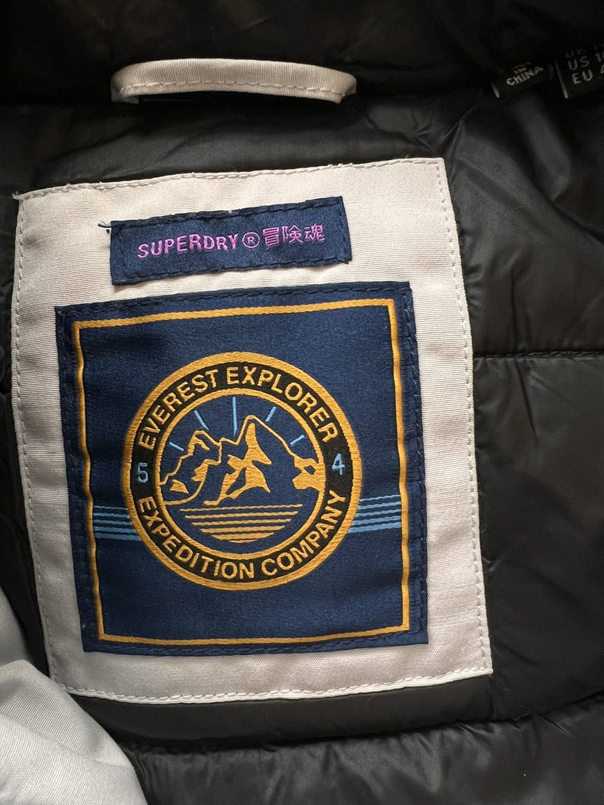 Superdry Superdry Everest Expedition Puffer Jacket Size L / US 10 / IT 46 - 2 Thumbnail