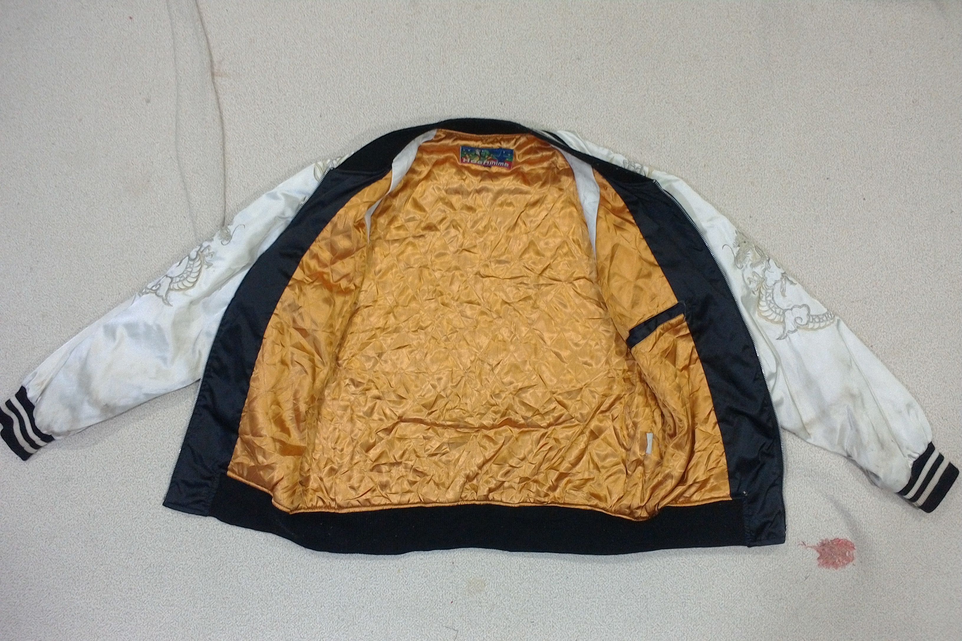 Japanese Brand Vintage Sukajan Dragon embroidery Size US L / EU 52-54 / 3 - 7 Thumbnail