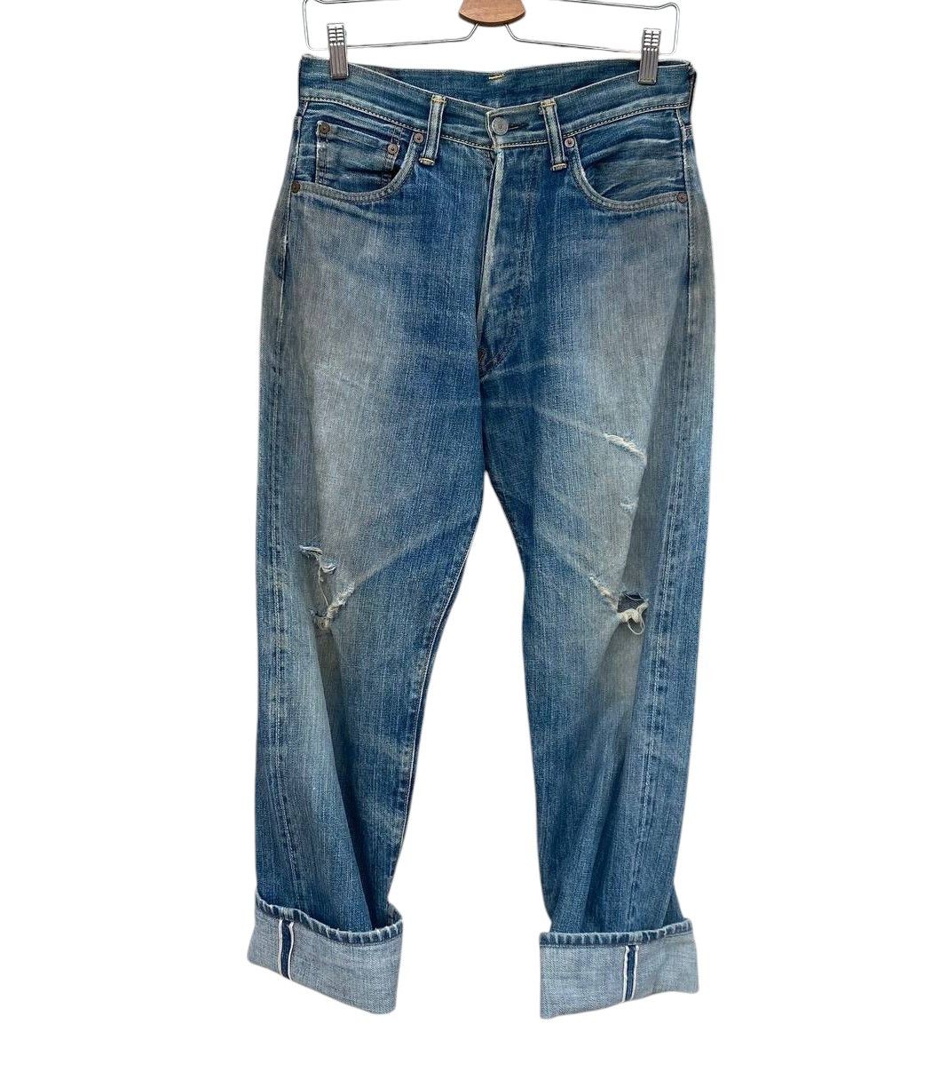 Evisu × Vintage VINTAGE EVISU JAPAN SELVEDGED DAICOCK DISTRESSED BJ07-09 Size US 29 - 10 Thumbnail