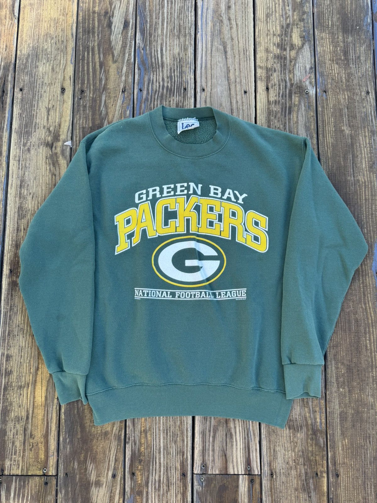 Lee × Vintage Green Bay Packers Vintage Lee sweatshirt Medium Size US M / EU 48-50 / 2 - 1 Thumbnail