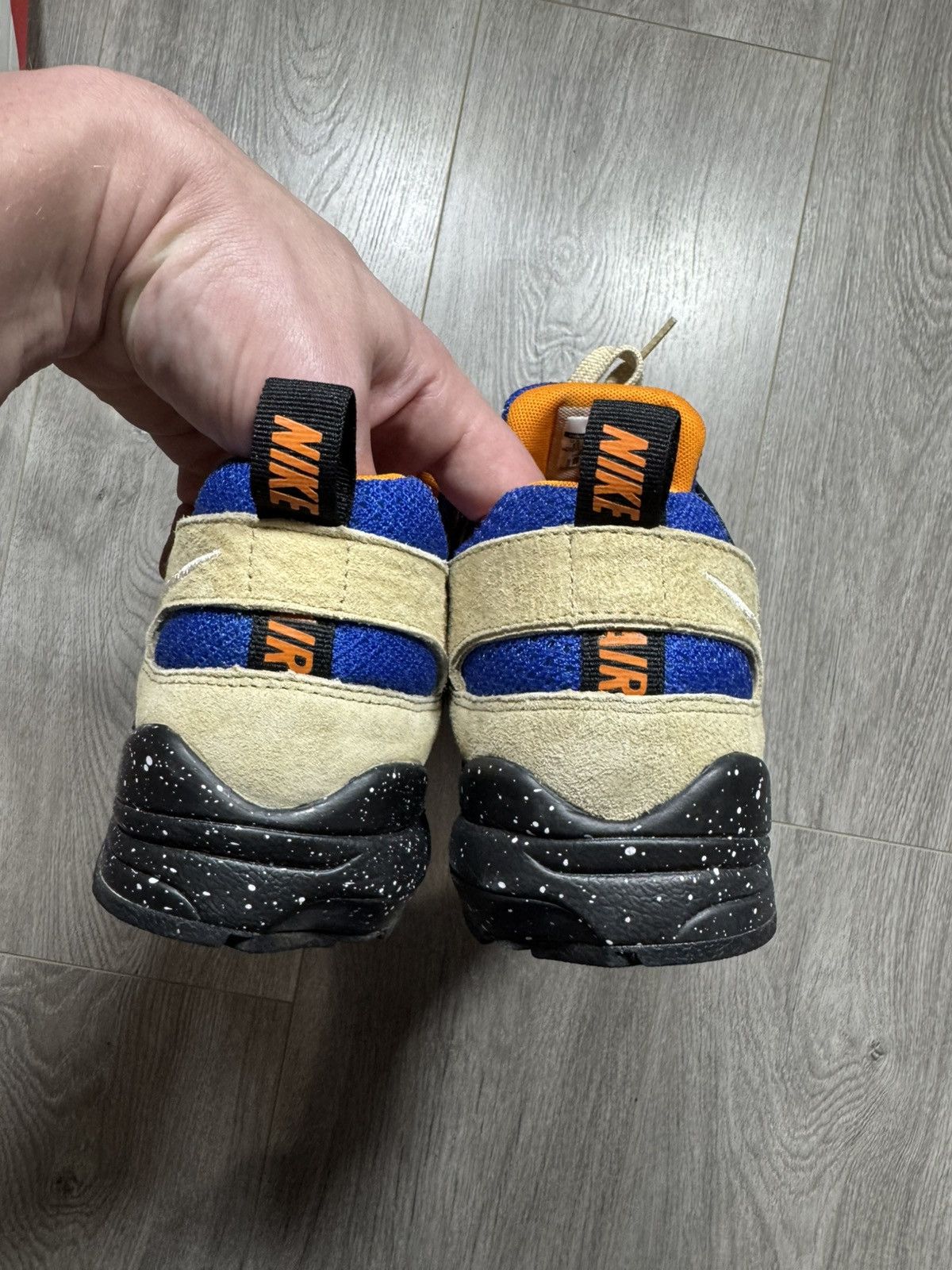 Nike Nike Air Huarache Light Size? Mowabb Blue Black Orange Size US 11 / EU 44 - 6 Thumbnail