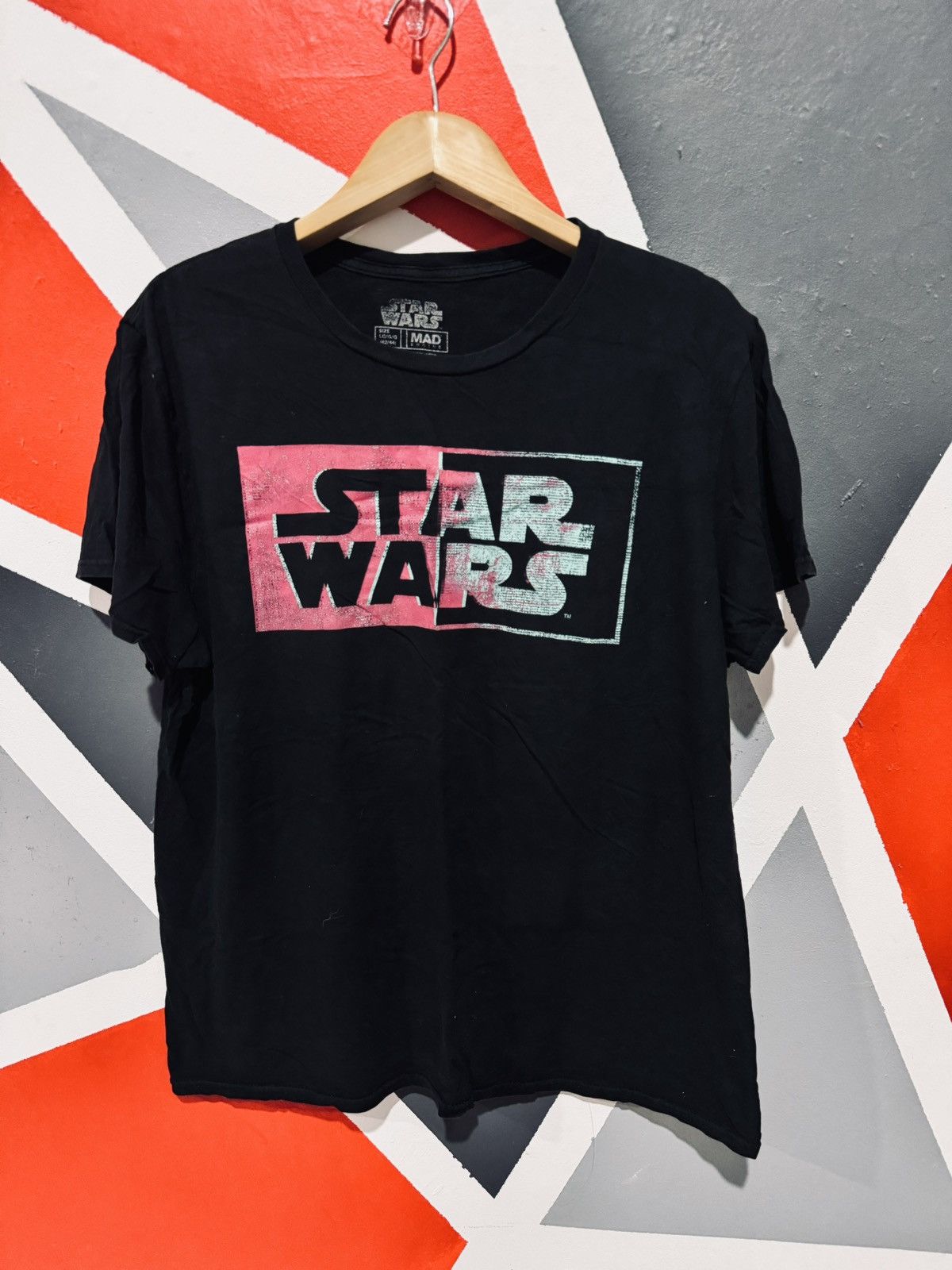 Star Wars Star Wars X Mad Engine Big Logo Tee Size L / US 10 / IT 46 - 1 Thumbnail