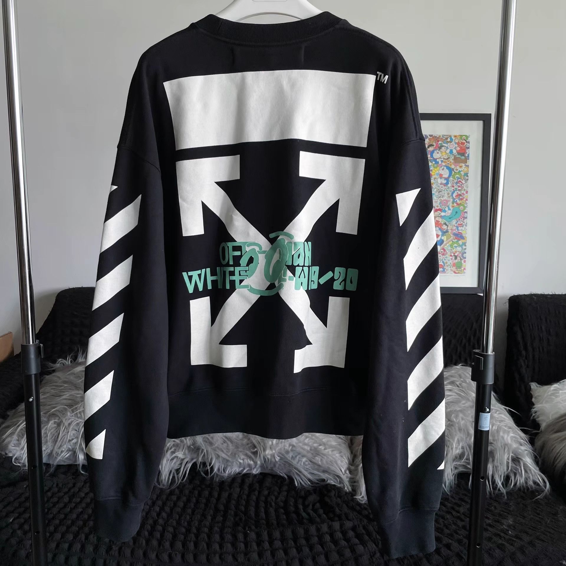 Off-White Off-White Arrow Sweatshirt OS M Size US M / EU 48-50 / 2 - 2 Thumbnail