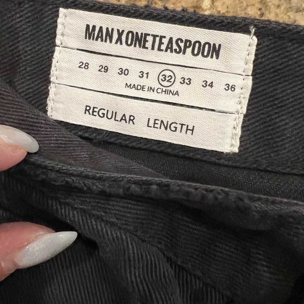 One Teaspoon MAN X ONE TEASPOON Black Oak color Mr Classic Denim Size 32 Size US 32 / EU 48 - 4 Thumbnail