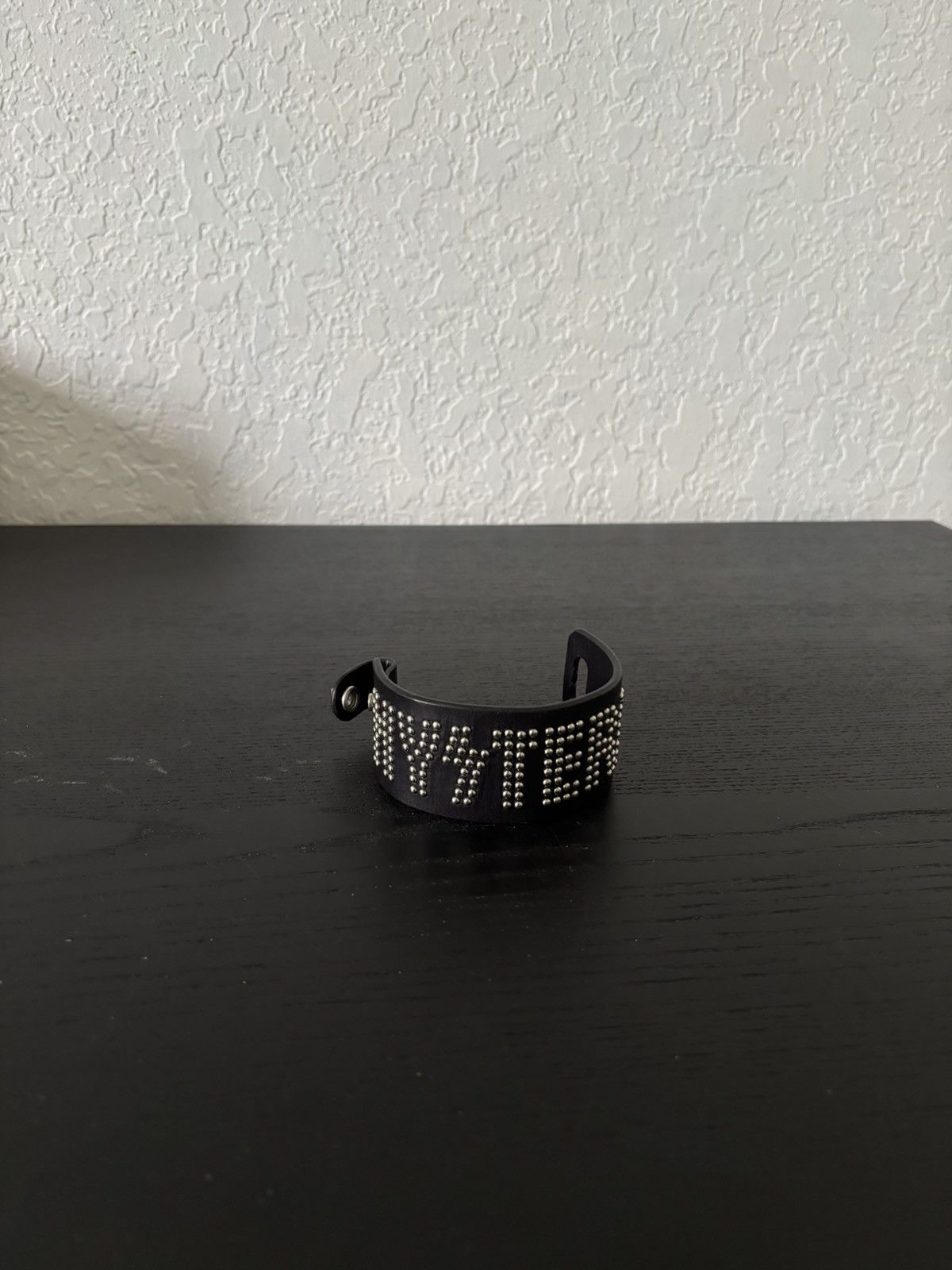 アクセサリー HYSTERIC GLAMOUR Message Bangle Black Hysteric Glamour Hysteric Glamour Rocker Bangle | Grailed