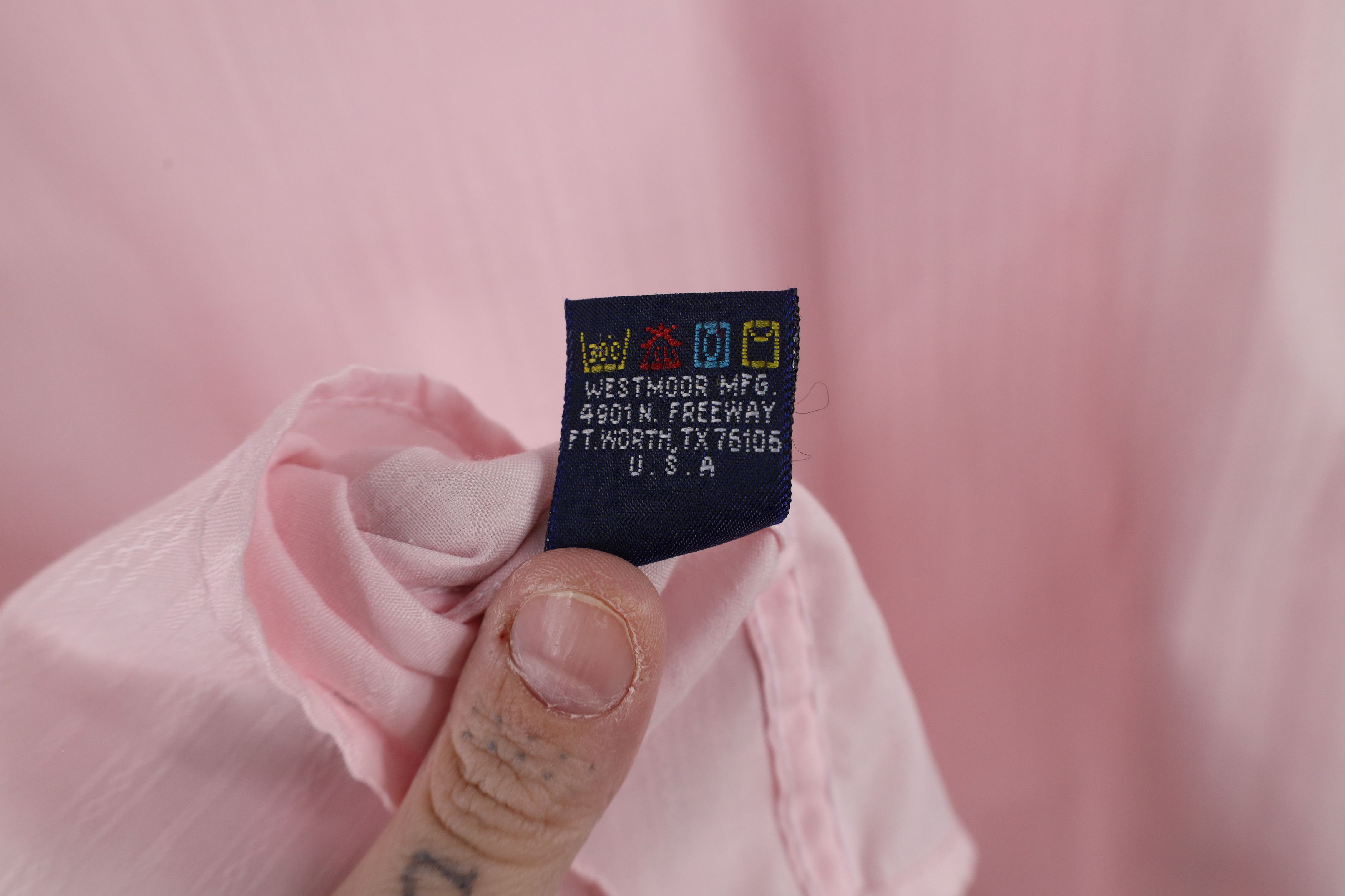 Vintage Vintage 90s Rockabilly Western Snap Button Shirt Pink Size US M / EU 48-50 / 2 - 12 Thumbnail