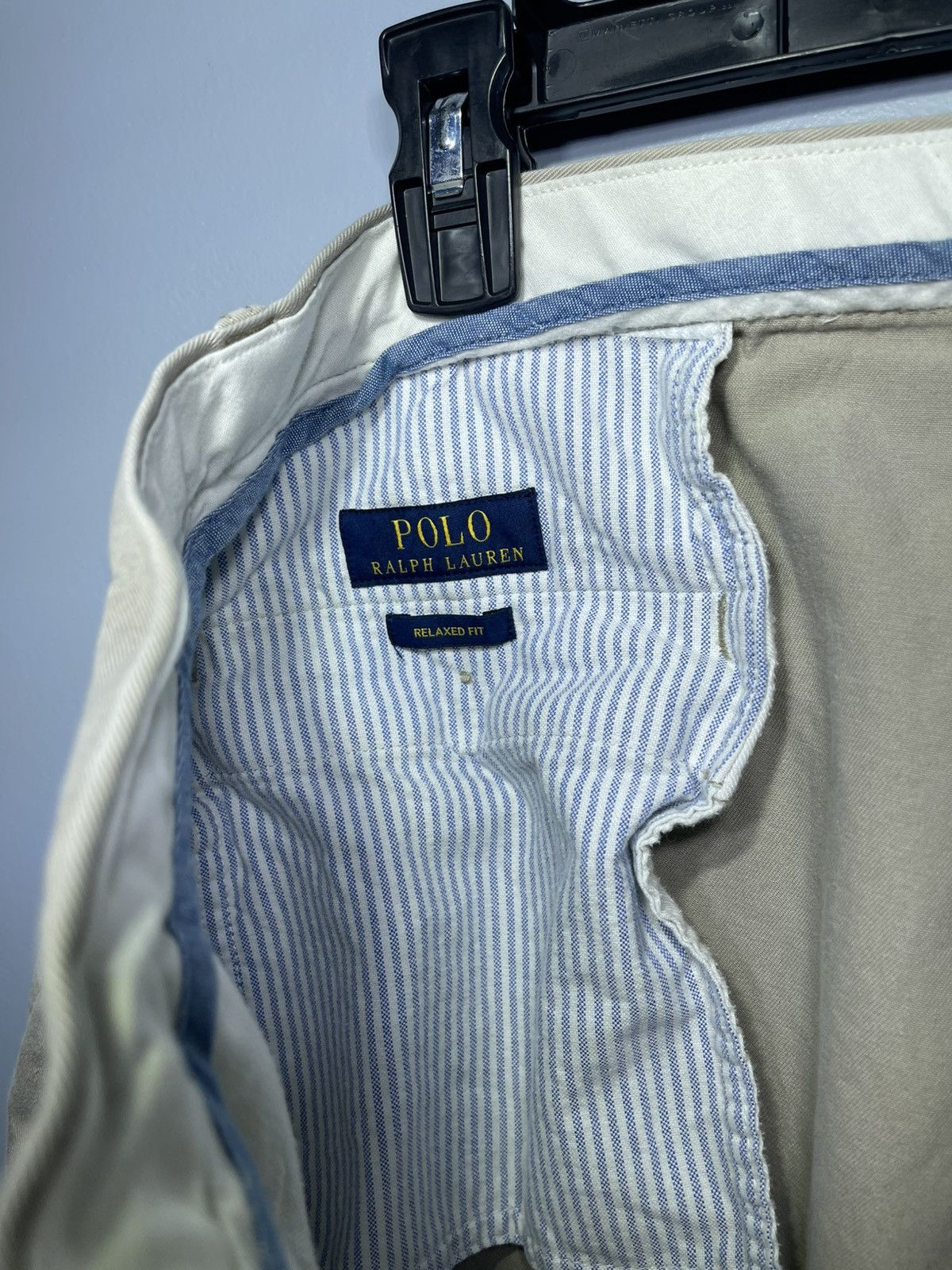 Polo Ralph Lauren Polo Ralph Lauren Relaxed Fit Chino Men's Sz 35x30 Beige Size US 35 - 8 Thumbnail
