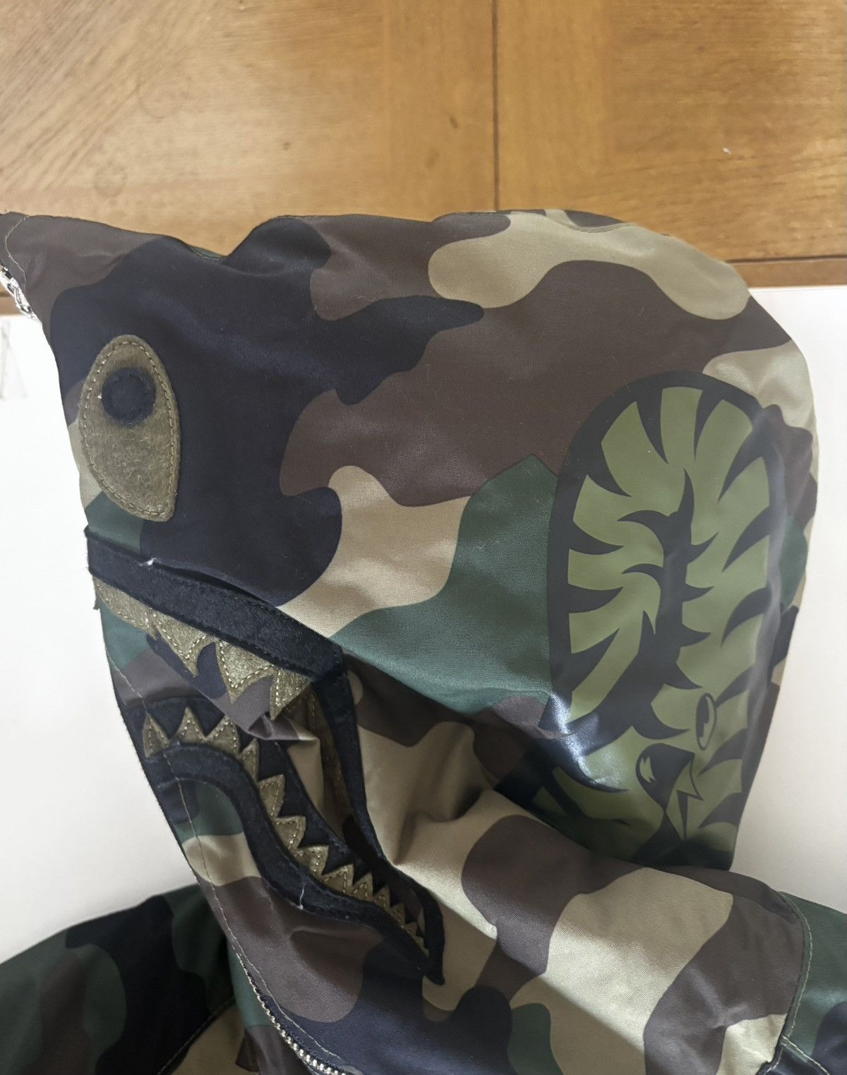 Bape Ape bape x undefeated woodland camo shark down Jacket S Size US S / EU 44-46 / 1 - 6 Thumbnail