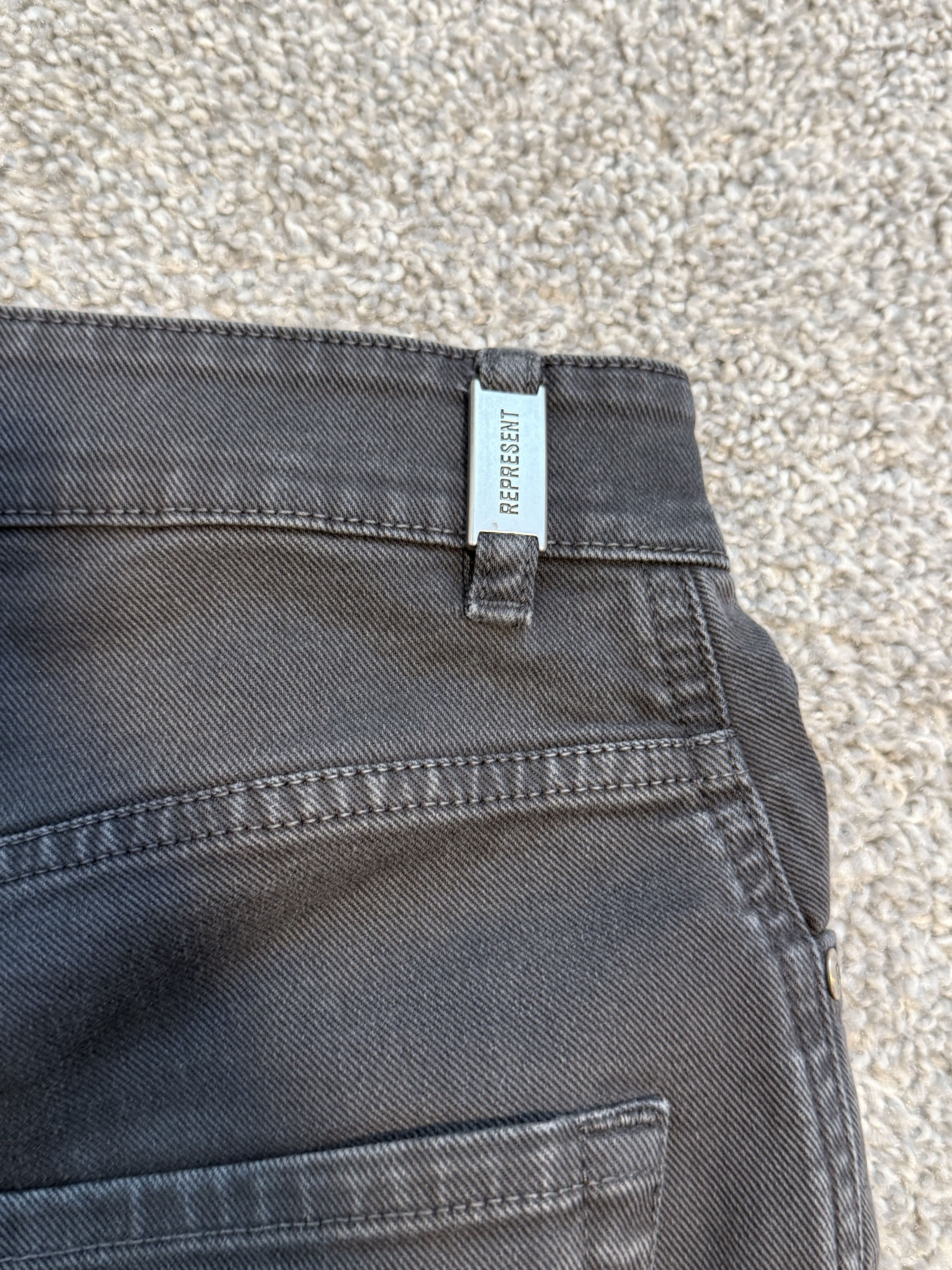Represent Clo. Carpenter Denim - Vintage Black Size US 29 - 2 Thumbnail