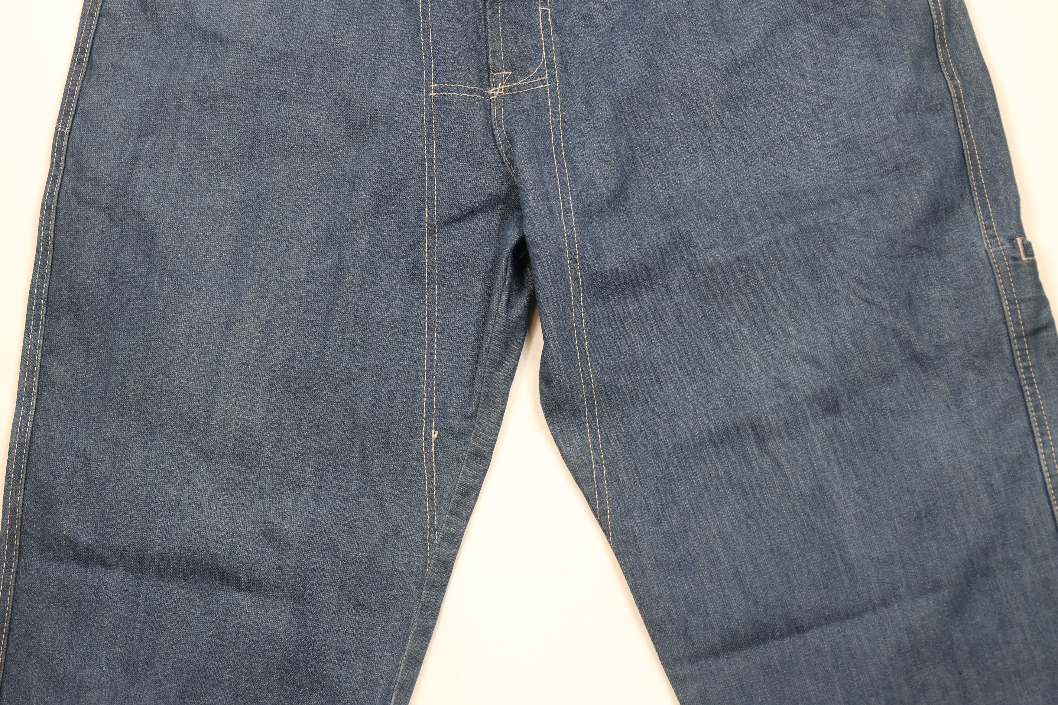 Marithe + Francois Girbaud Vintage 90s Marithe Francois Girbaud Fit Denim Jeans Blue Size US 40 / EU 56 - 3 Thumbnail