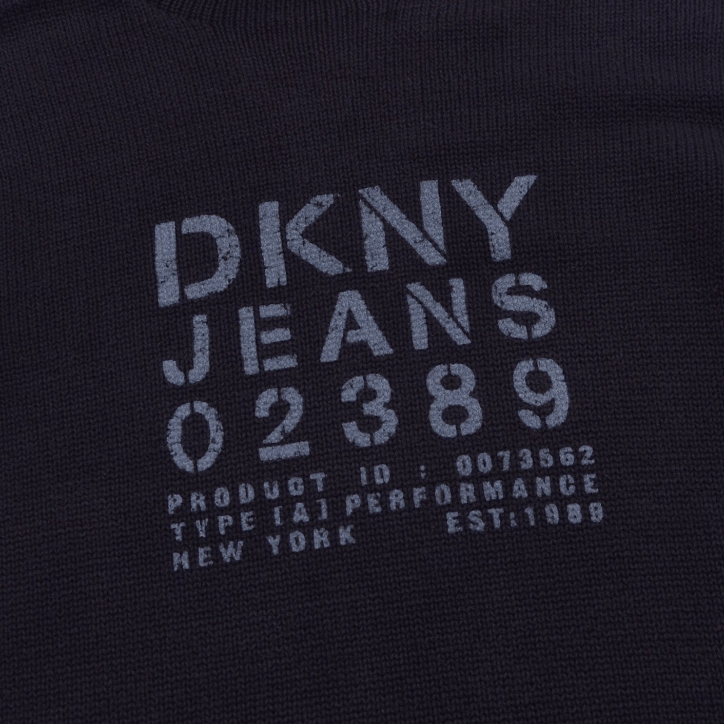 DKNY × Vintage Vintage DKNY Jeans Avant Garde Sweater Sweathirt Knit Y2K Size US M / EU 48-50 / 2 - 4 Thumbnail