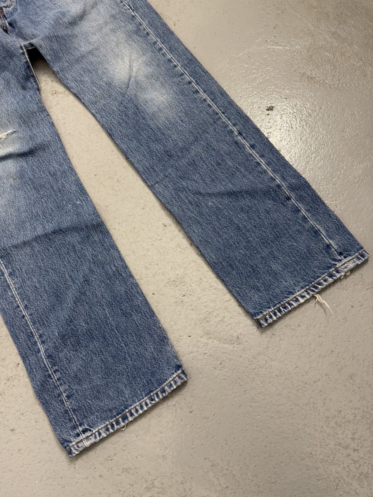 Levi's Levi‘s 501 Distressed Washed Jeans Size US 32 / EU 48 - 2 Thumbnail