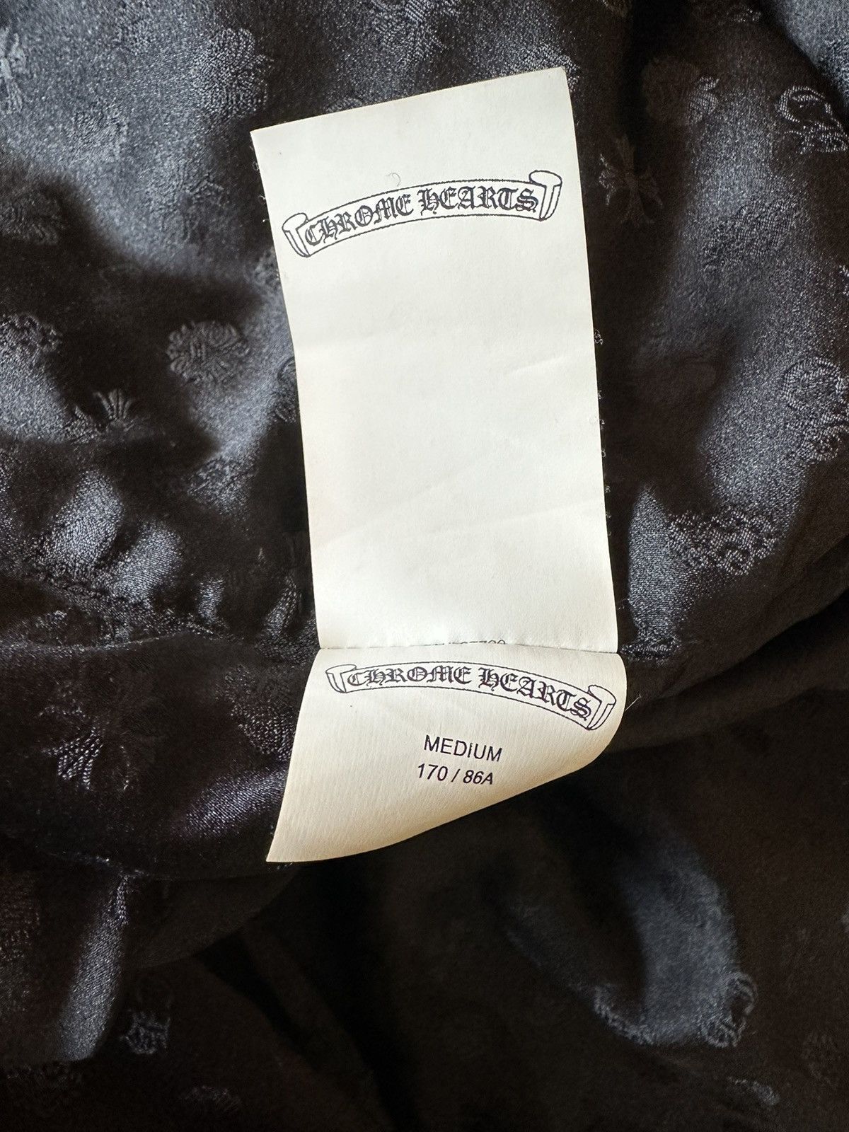 Chrome Hearts CHROME HEARTS PATCHED SZ-M-L BOMBER Size US M / EU 48-50 / 2 - 7 Thumbnail