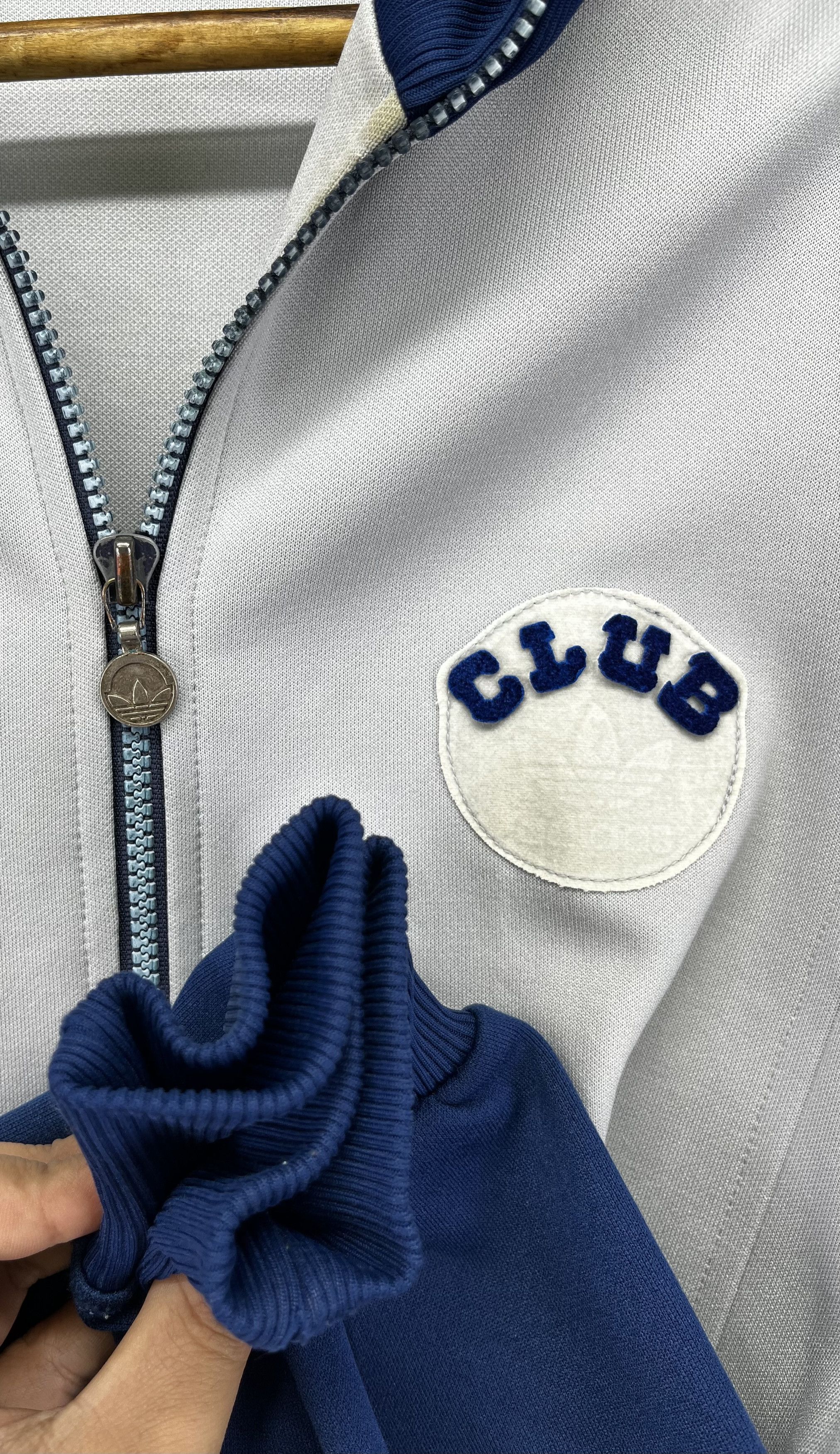 Adidas Vintage Adidas Club Rare Zip Up Jacket Size US M / EU 48-50 / 2 - 9 Thumbnail
