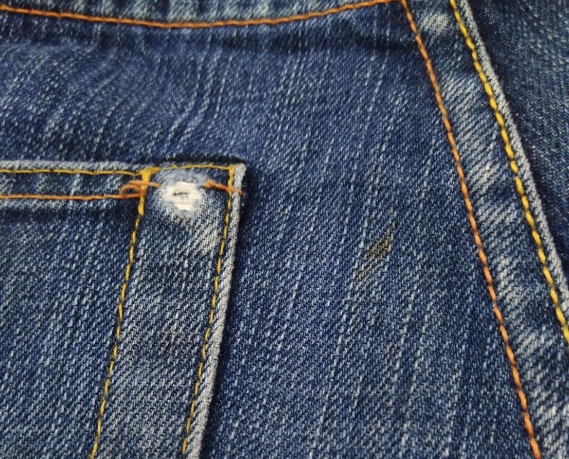 Evisu Vintage Evisu Multi Pocket Wide baggy denim shorts Jorts Stk Size US 32 / EU 48 - 5 Thumbnail