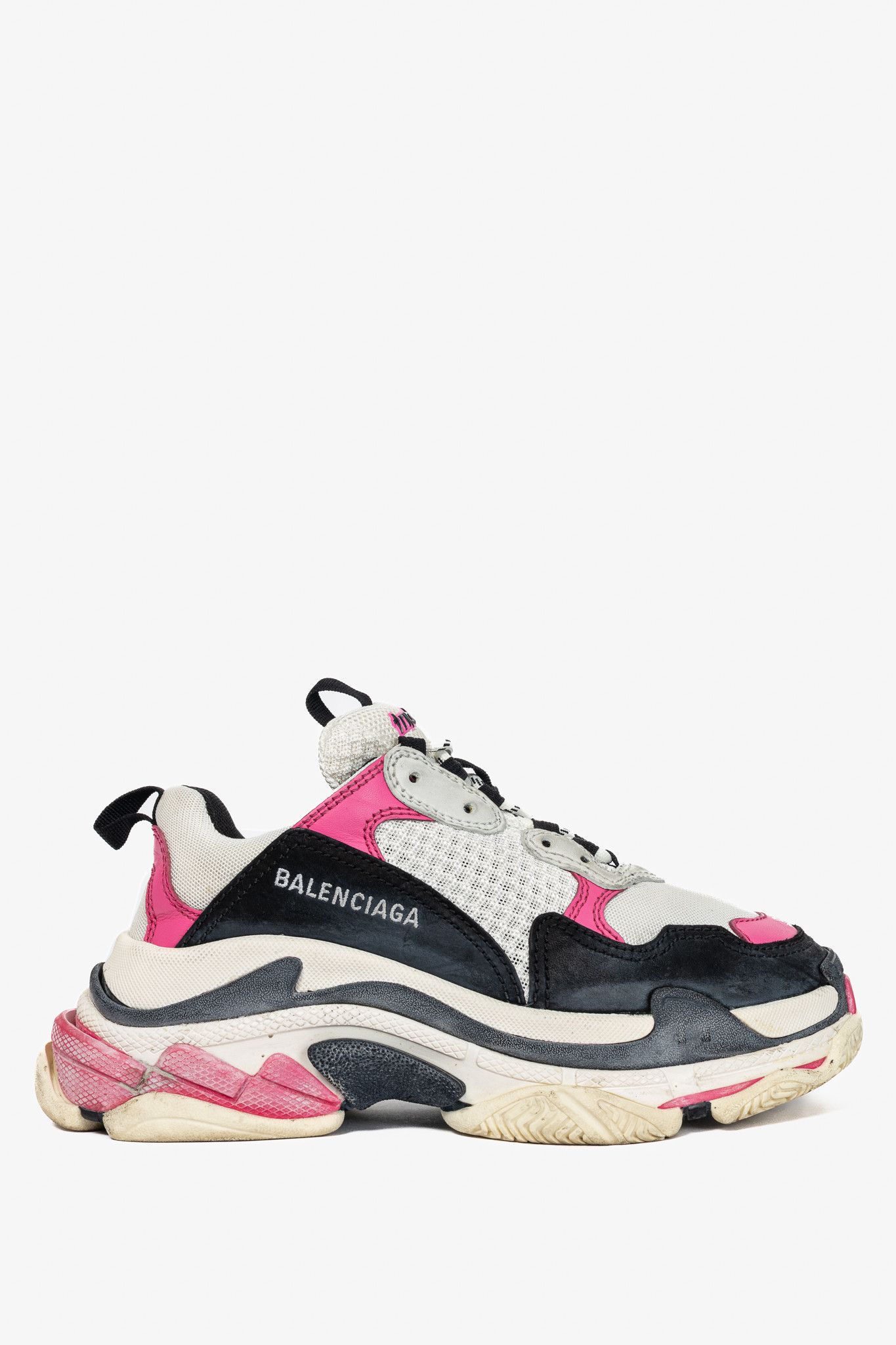 Balenciaga Balenciaga Triple S Chunky Low-Top Sneakers Size US 6 / IT 36 - 1 Thumbnail