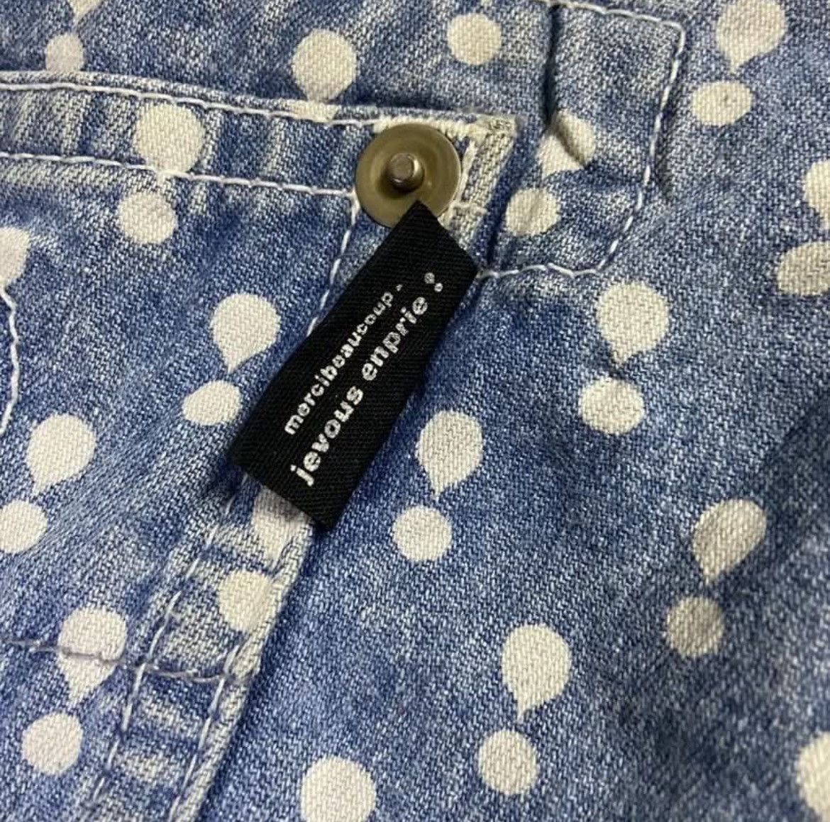 Issey Miyake × Ne-Net × mercibeaucoup Mercibeaucoup Issey Miyake Denim Pants Size US 28 / EU 44 - 5 Thumbnail