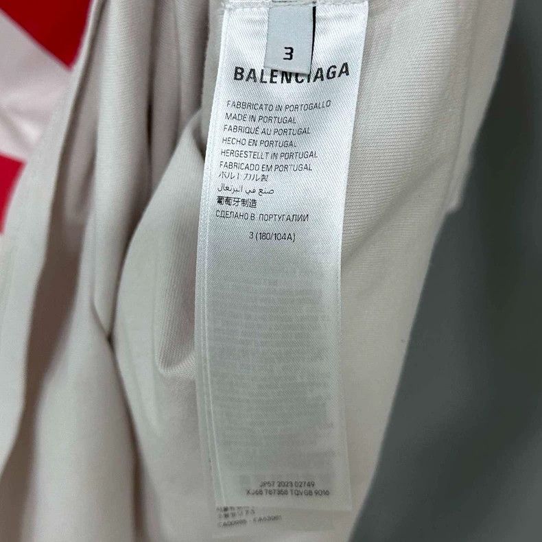 Balenciaga Balenciaga Joint Denial Pass Crack Print Short Sleeve Size US L / EU 52-54 / 3 - 7 Thumbnail
