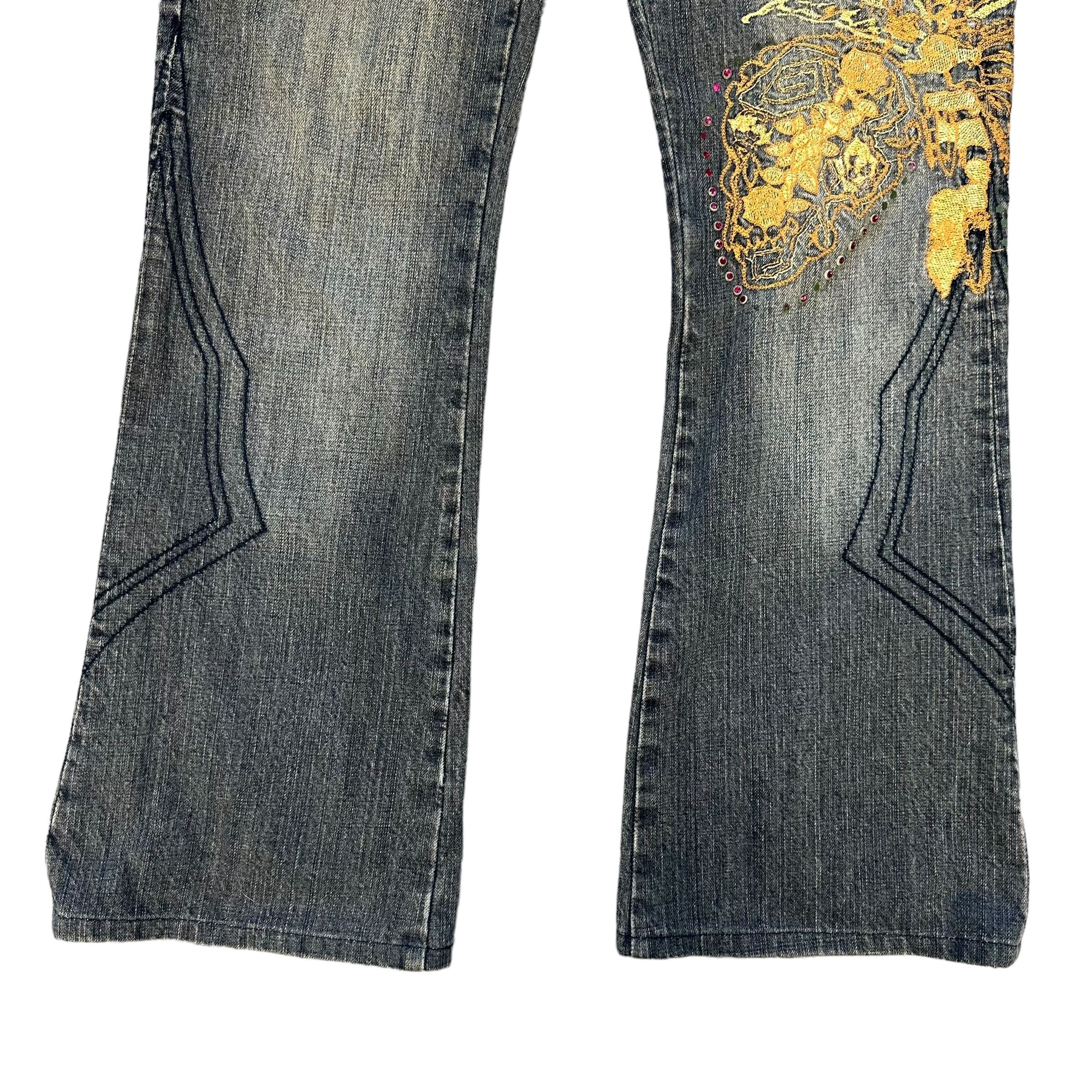 Japanese Brand TORNADO MART Very Nice Design Jeans Denim Pant #A44-1018 Size 33" - 6 Thumbnail