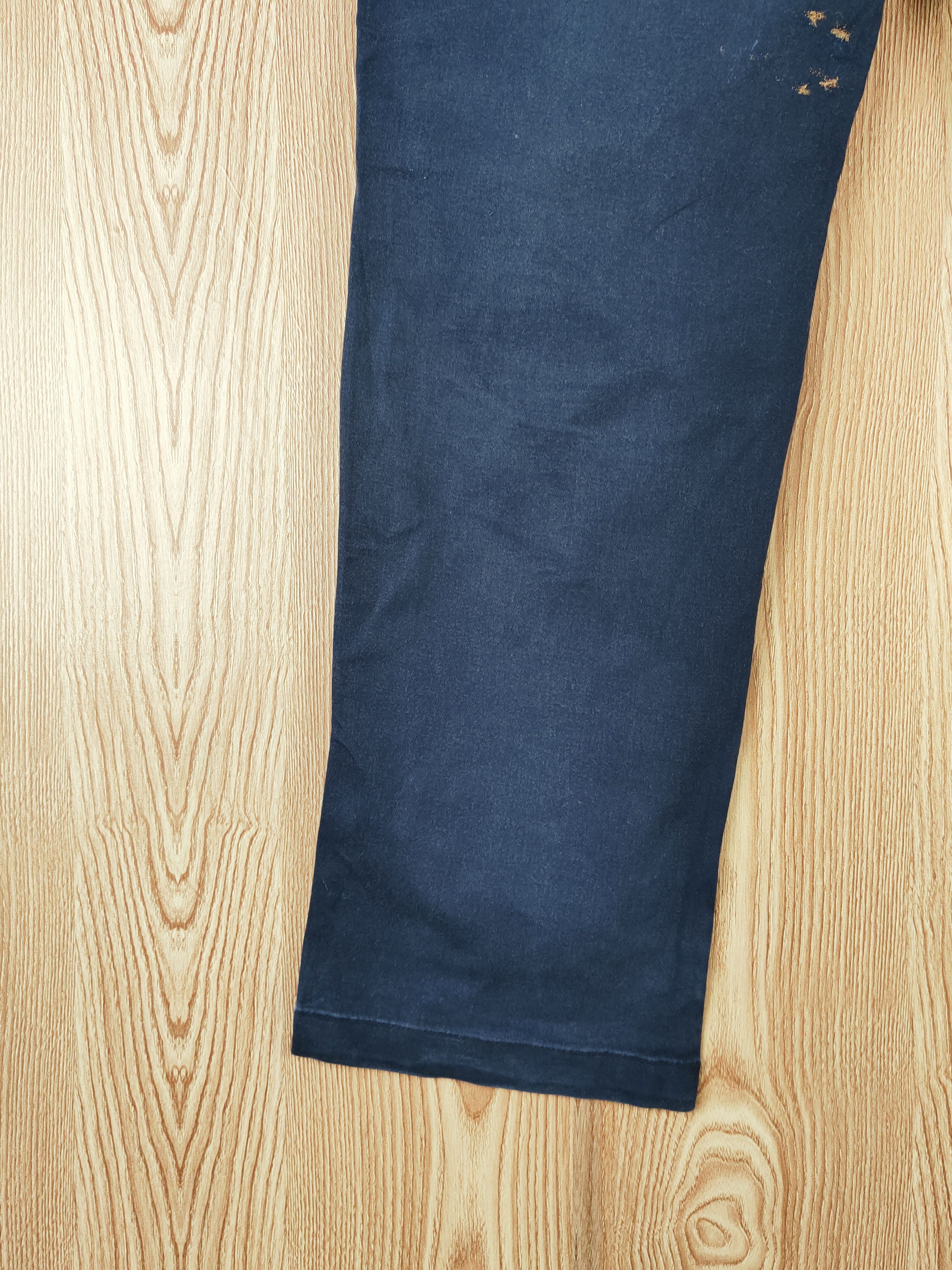 Japanese Brand Burtle Blue Faded Multipocket Tactical Cargo Pants #S2794 Size US 35 - 11 Thumbnail