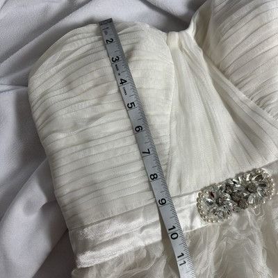 Adrianna Papell Adrianna Papell strapless rosette Sweetheart neckline Long G Size S / US 4 / IT 40 - 9 Thumbnail