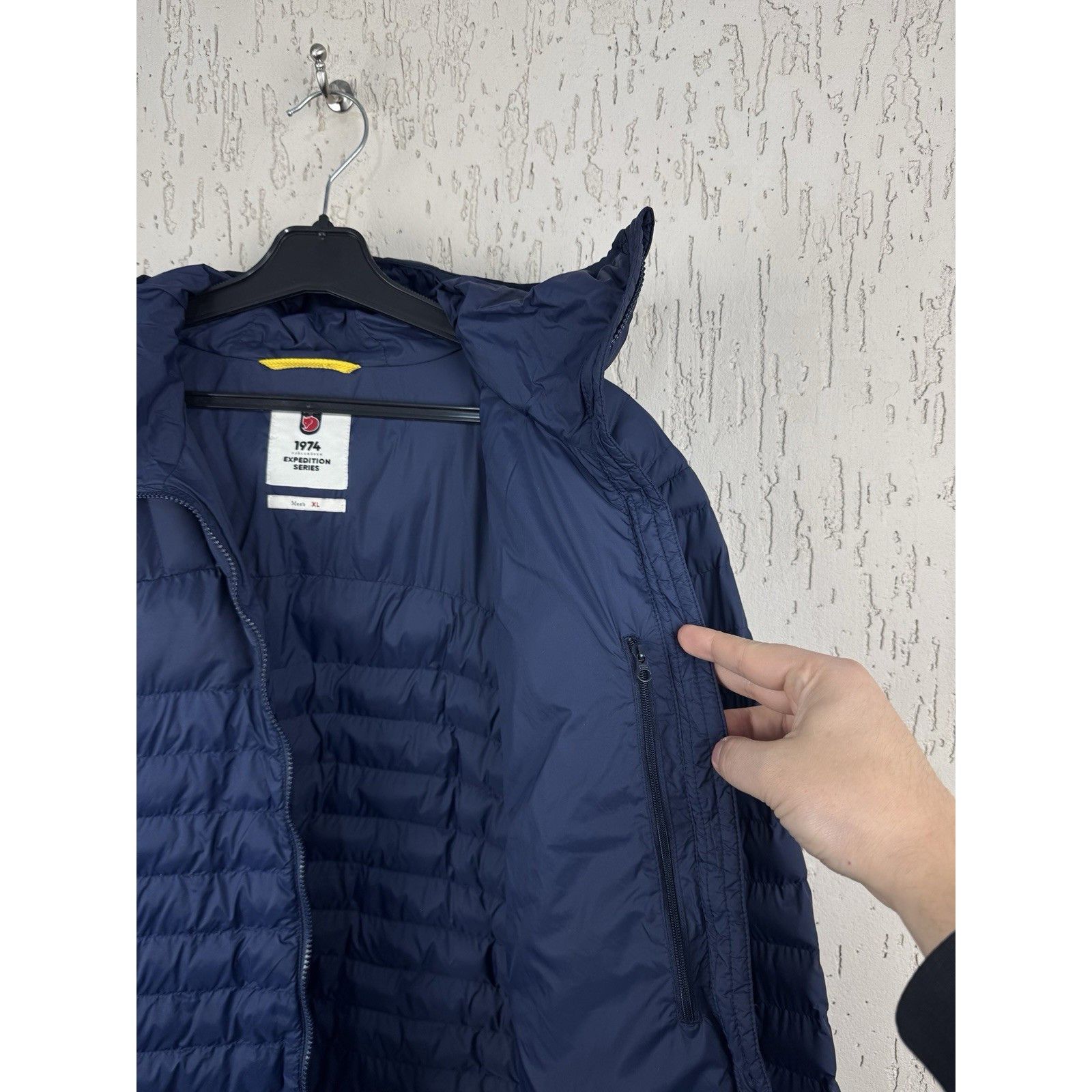 Other FJALLRAVEN Men's Expedition Latt Hoodie Jacket Size XL Navy Size US XL / EU 56 / 4 - 4 Thumbnail