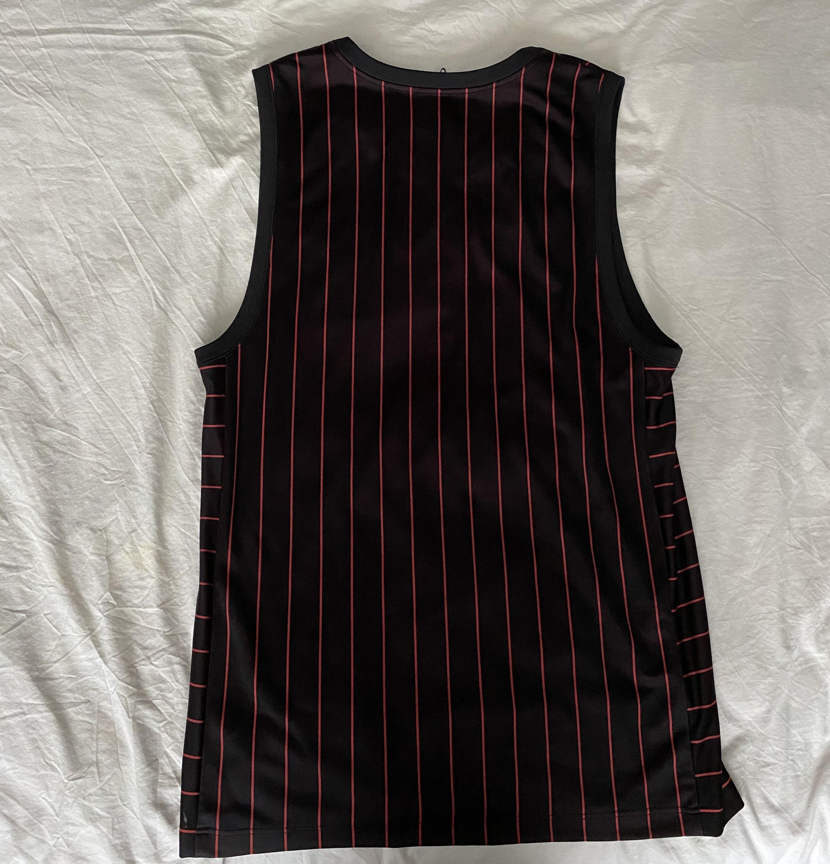 Alexander Wang Pinstripe Jersey Size US L / EU 52-54 / 3 - 2 Thumbnail
