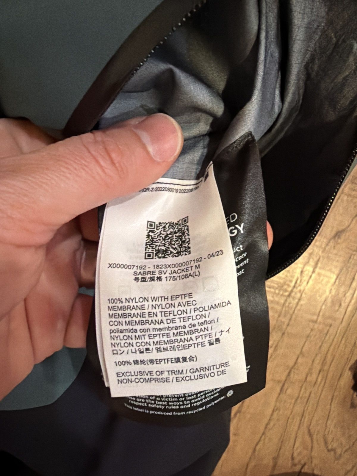 Arc'teryx ArcTeryx Sabre SV Jacket Size US L / EU 52-54 / 3 - 7 Thumbnail