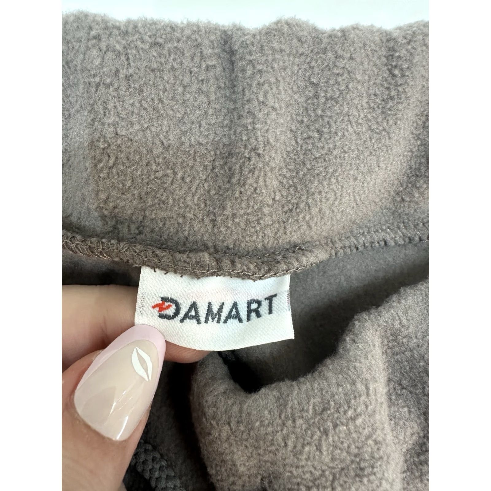 Vintage Damart Womens Pants Plus Size 20 Brown Taupe Micro Fleece NWTs Size 42" / US 20 - 4 Thumbnail
