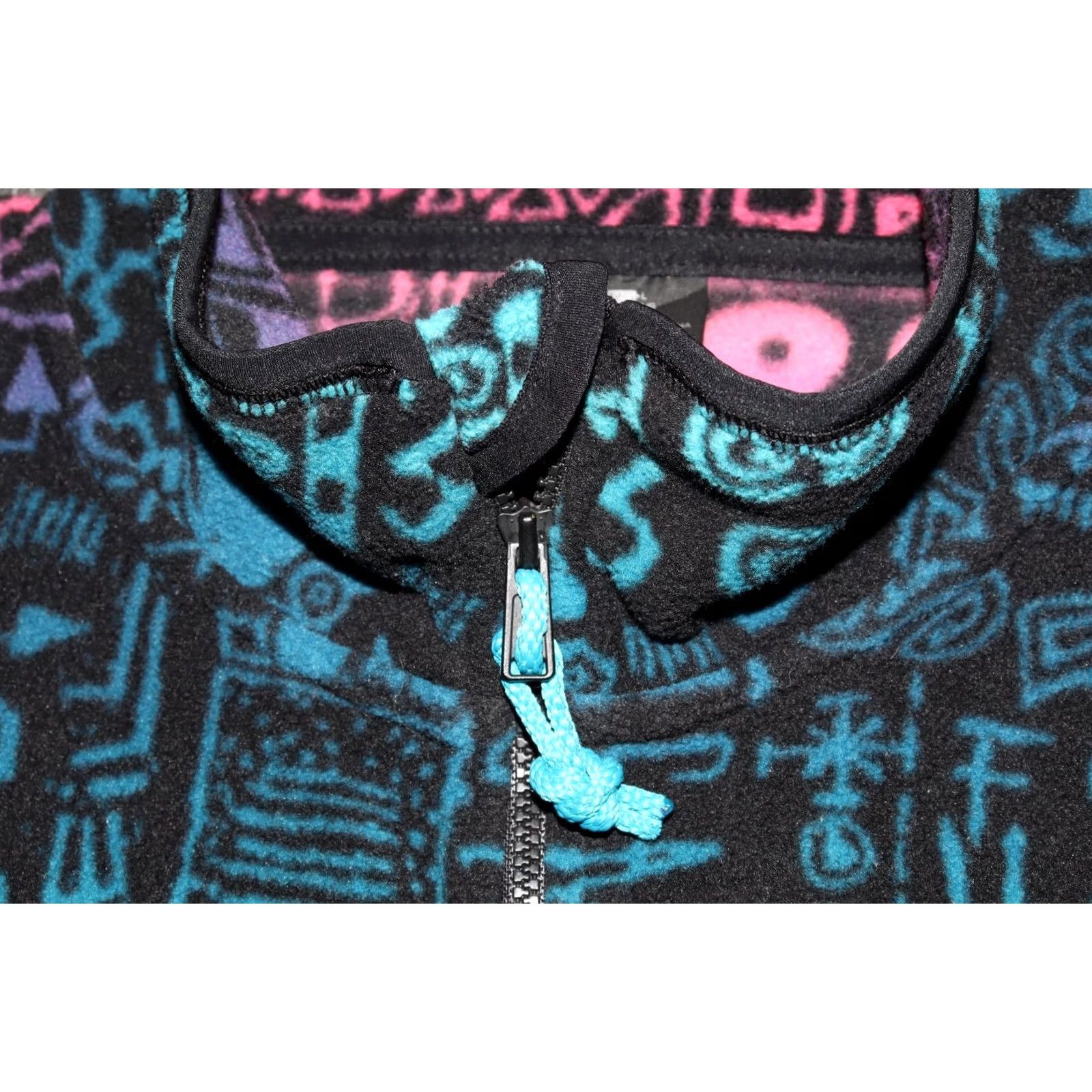 O'Neill O'Neill Archive Ski Fleece Jacket All-Over Print 80s Theme Zip Mens Large Shirt Size US L / EU 52-54 / 3 - 3 Thumbnail
