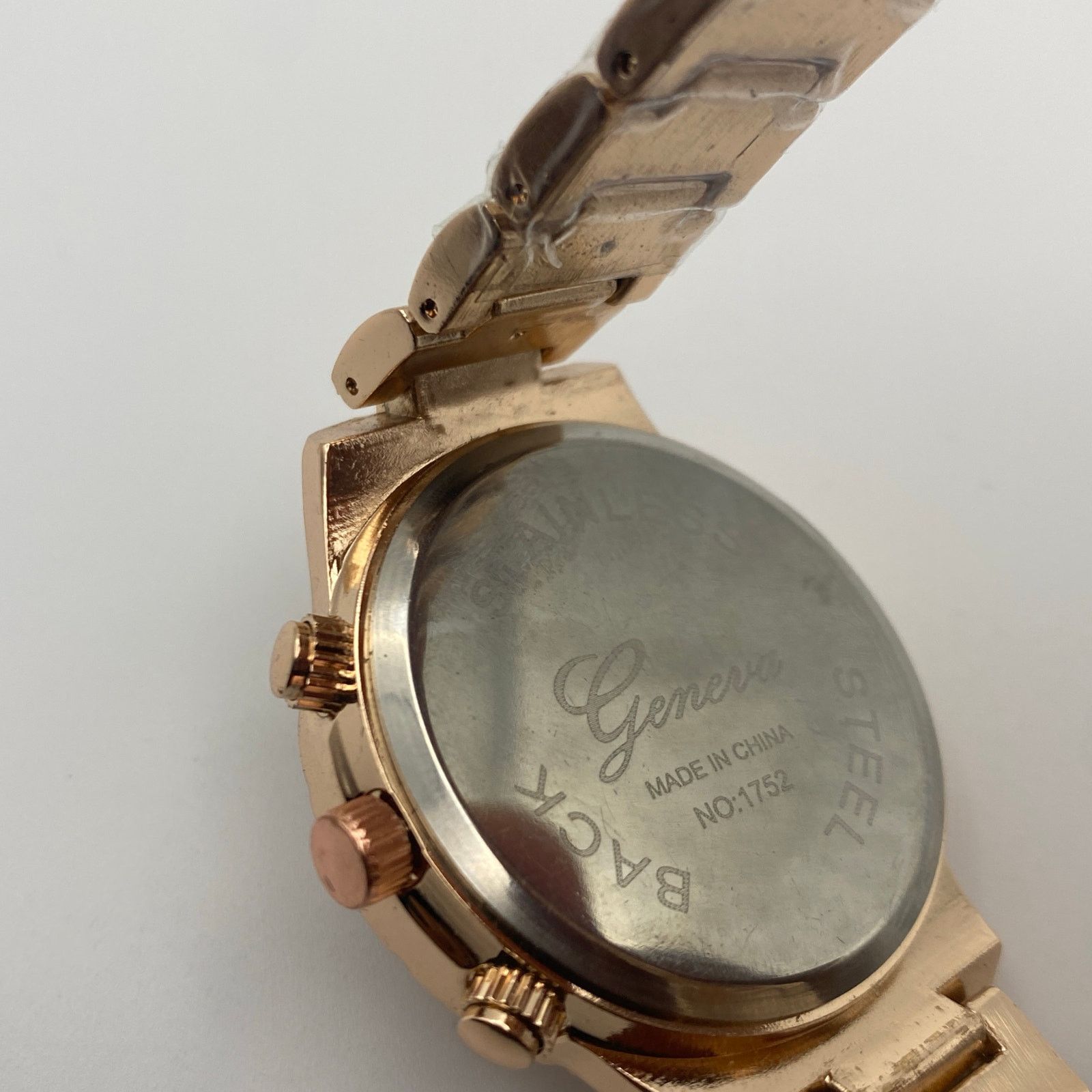 Other Elegant Geneva Platinum Rose Gold Crystal Bezel Watch Size ONE SIZE - 5 Thumbnail